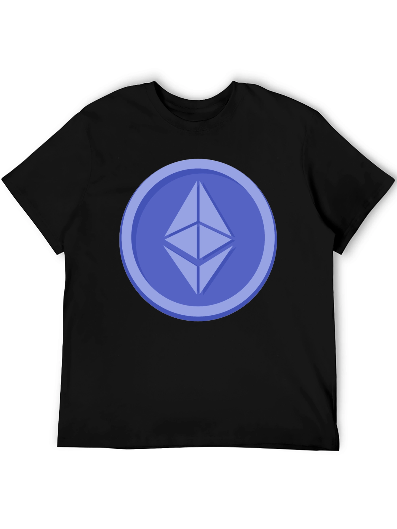 Ethereum Crypto Coin T-Shirt - Black