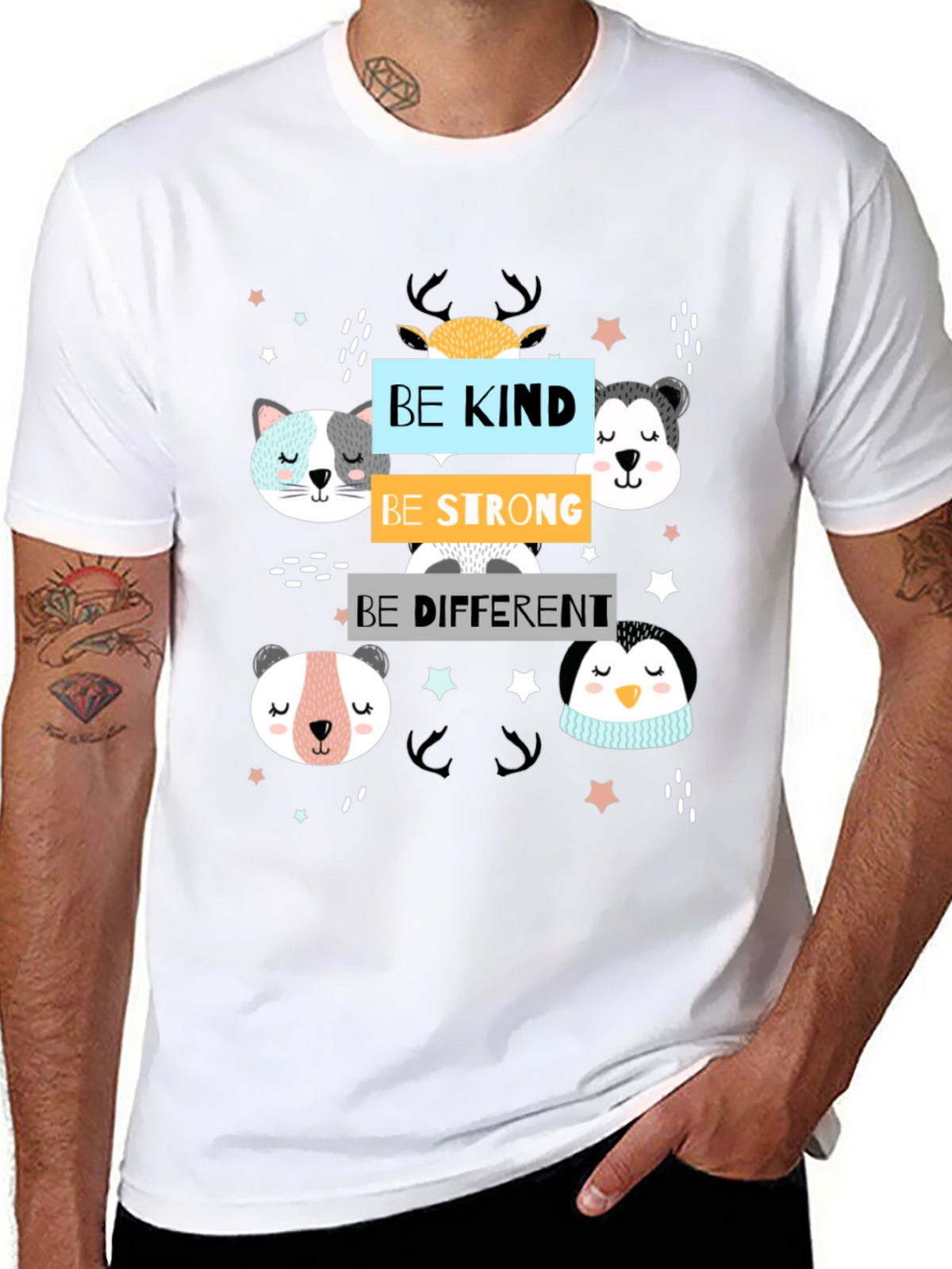 Be Kind Graphic Print Tee