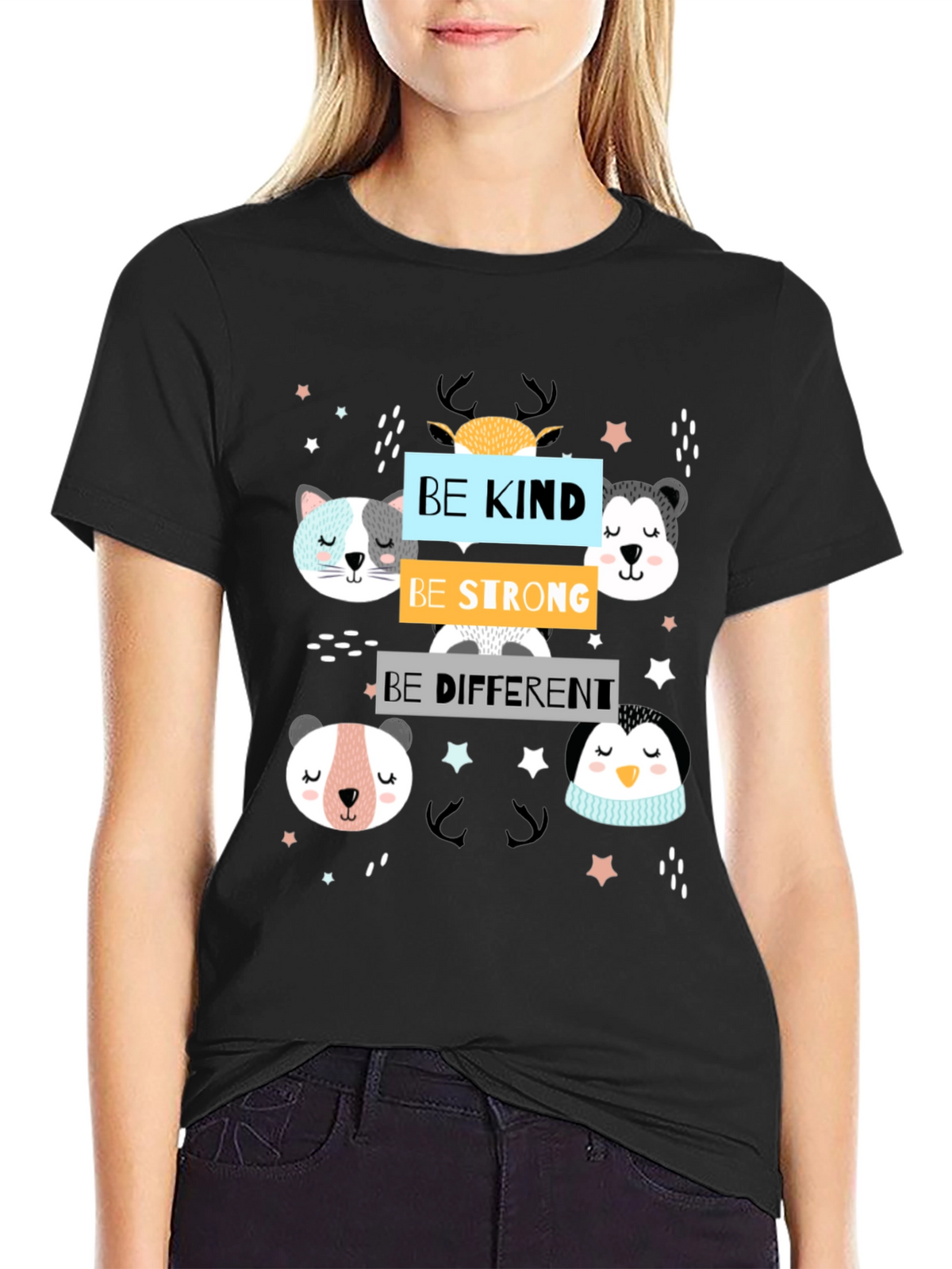 Be Kind Graphic Print Tee
