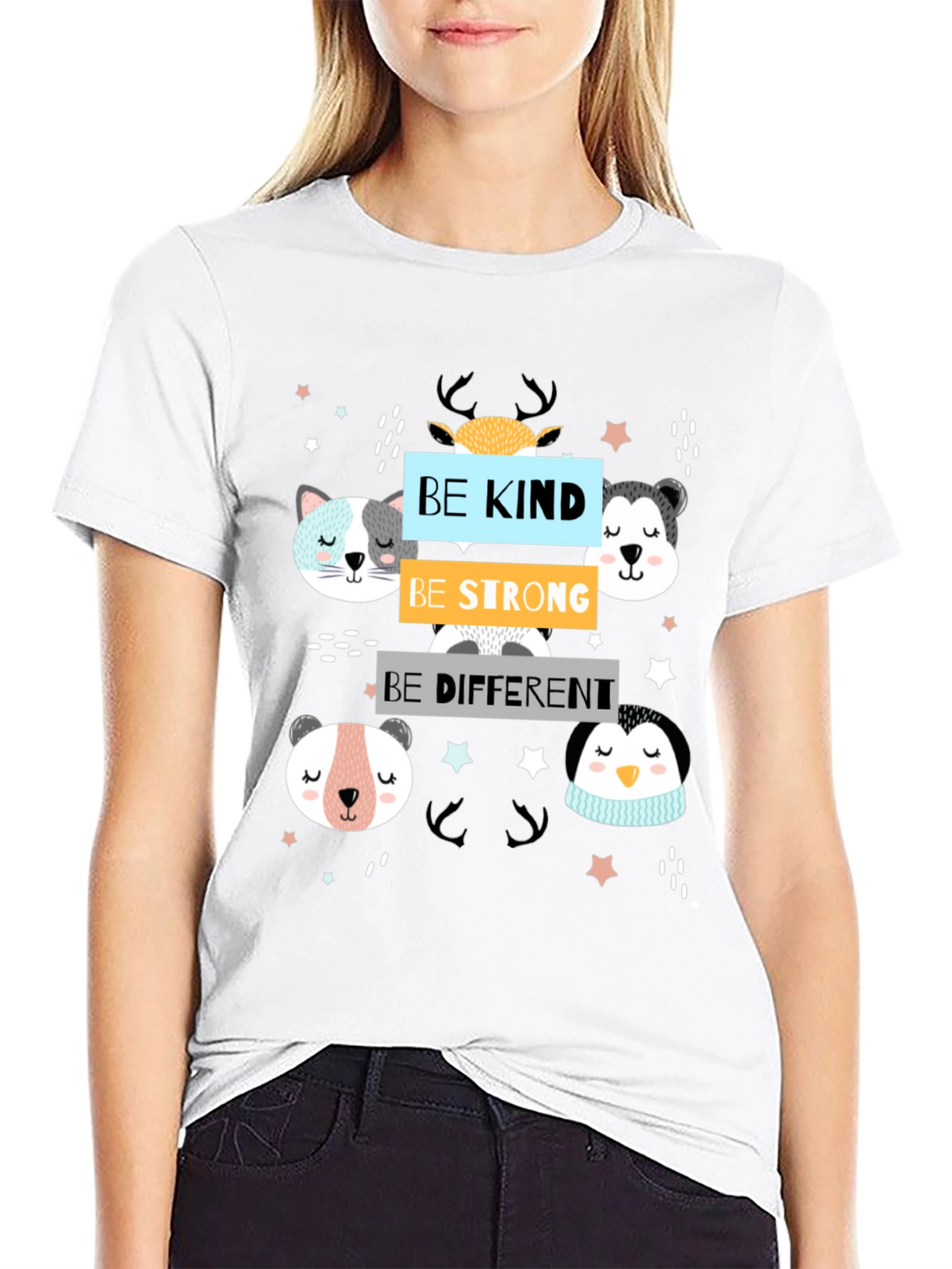 Be Kind Graphic Print Tee