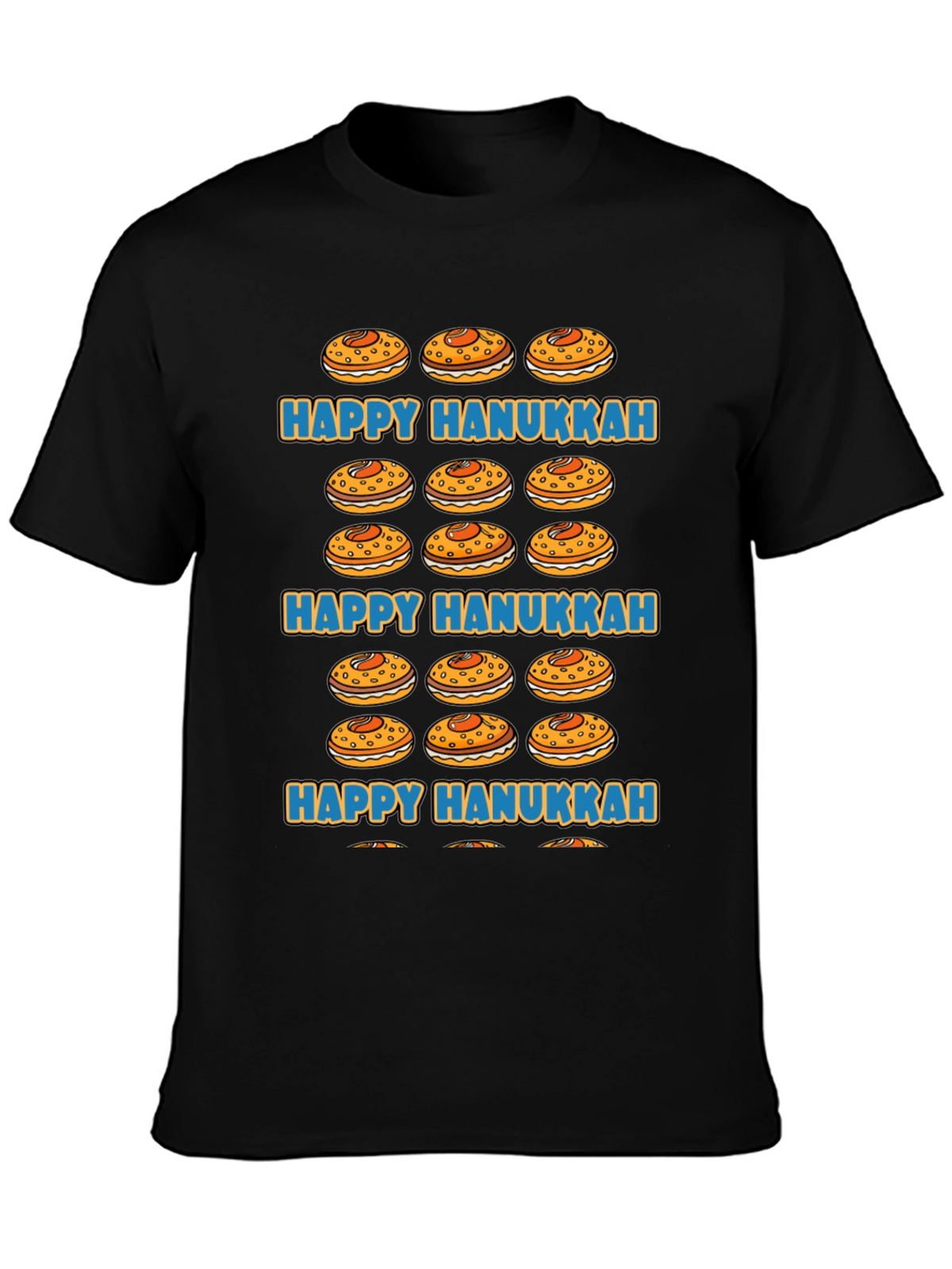 Happy Hanukkah Jelly Donut T-Shirt