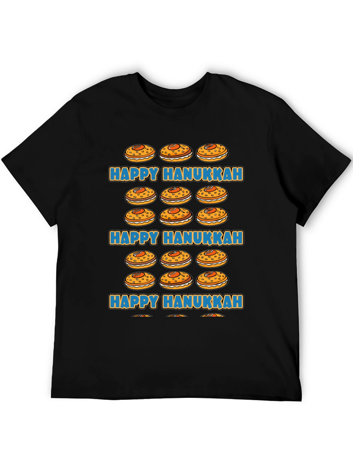 Happy Hanukkah Jelly Donut T-Shirt