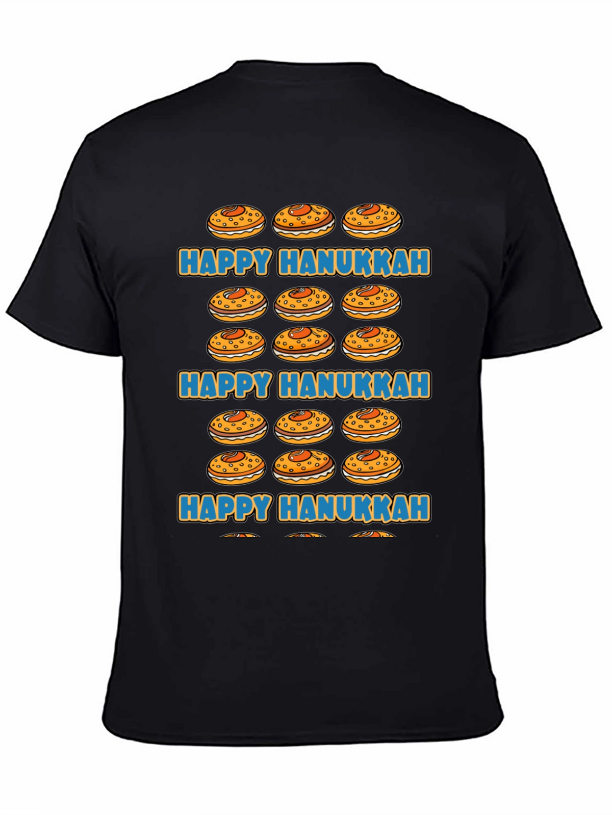 Happy Hanukkah Jelly Donut T-Shirt