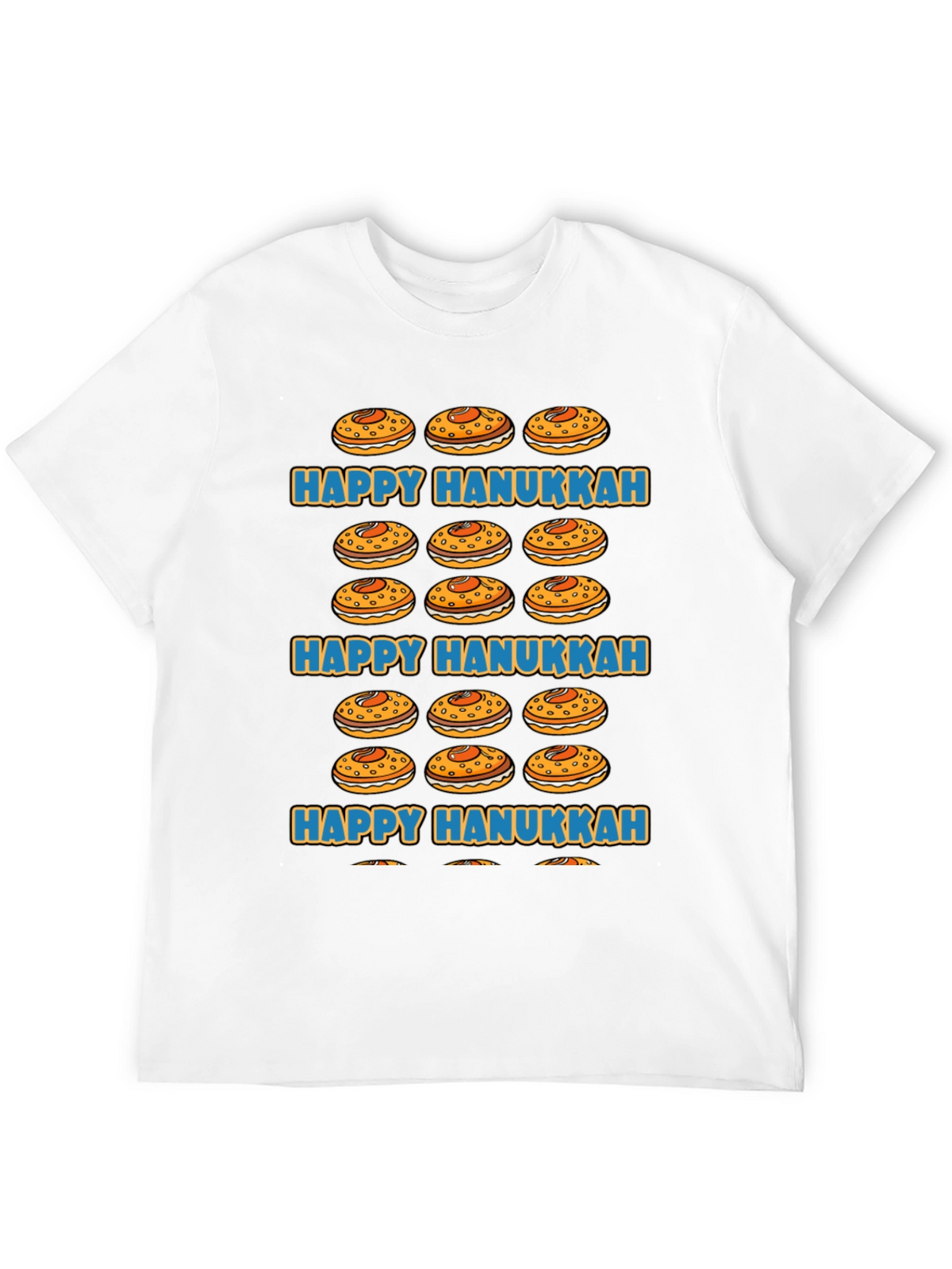 Happy Hanukkah Jelly Donut T-Shirt