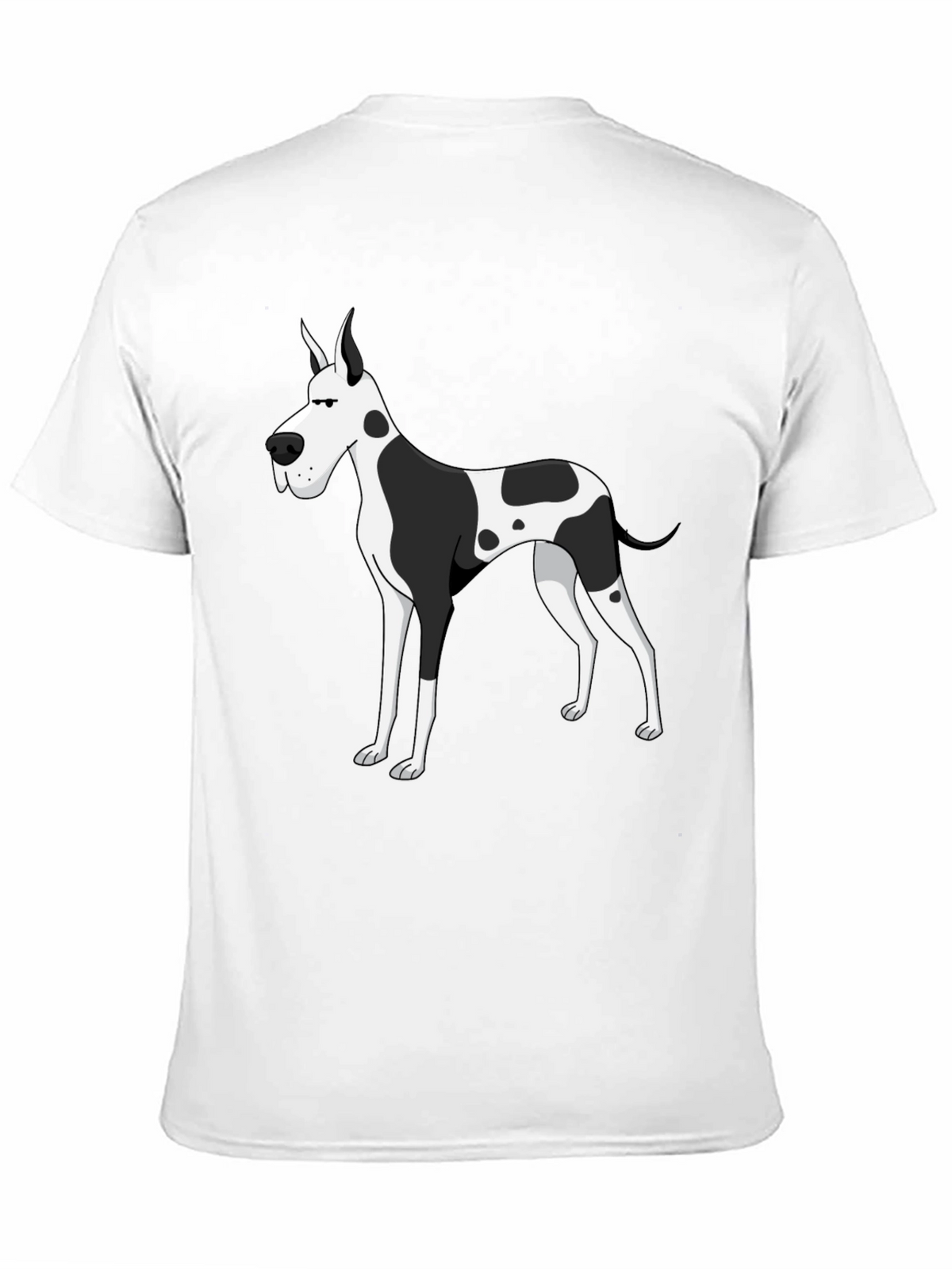 Great Dane Dog Black Graphic Tee