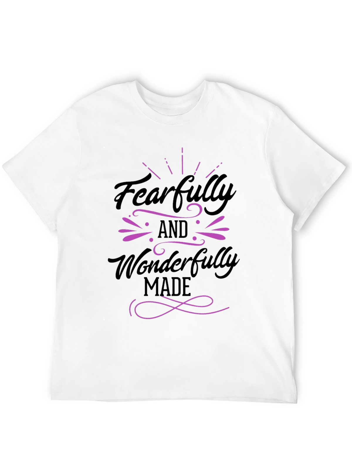 Fearfully & Wonderfully Made Black T-Shirt