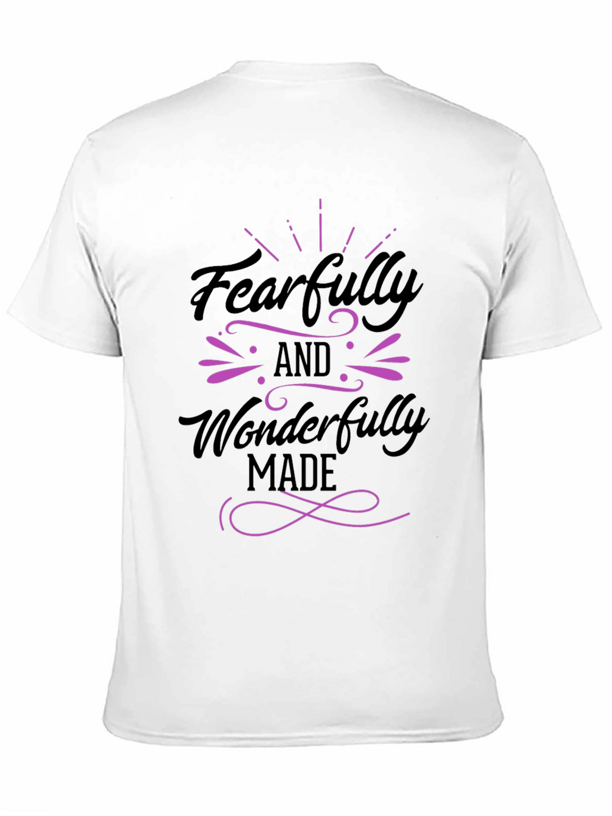 Fearfully & Wonderfully Made Black T-Shirt