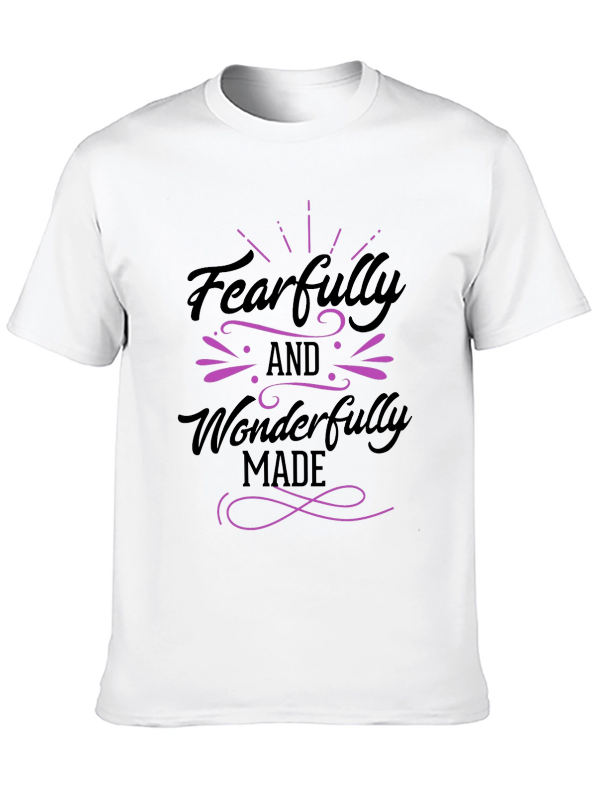 Fearfully & Wonderfully Made Black T-Shirt
