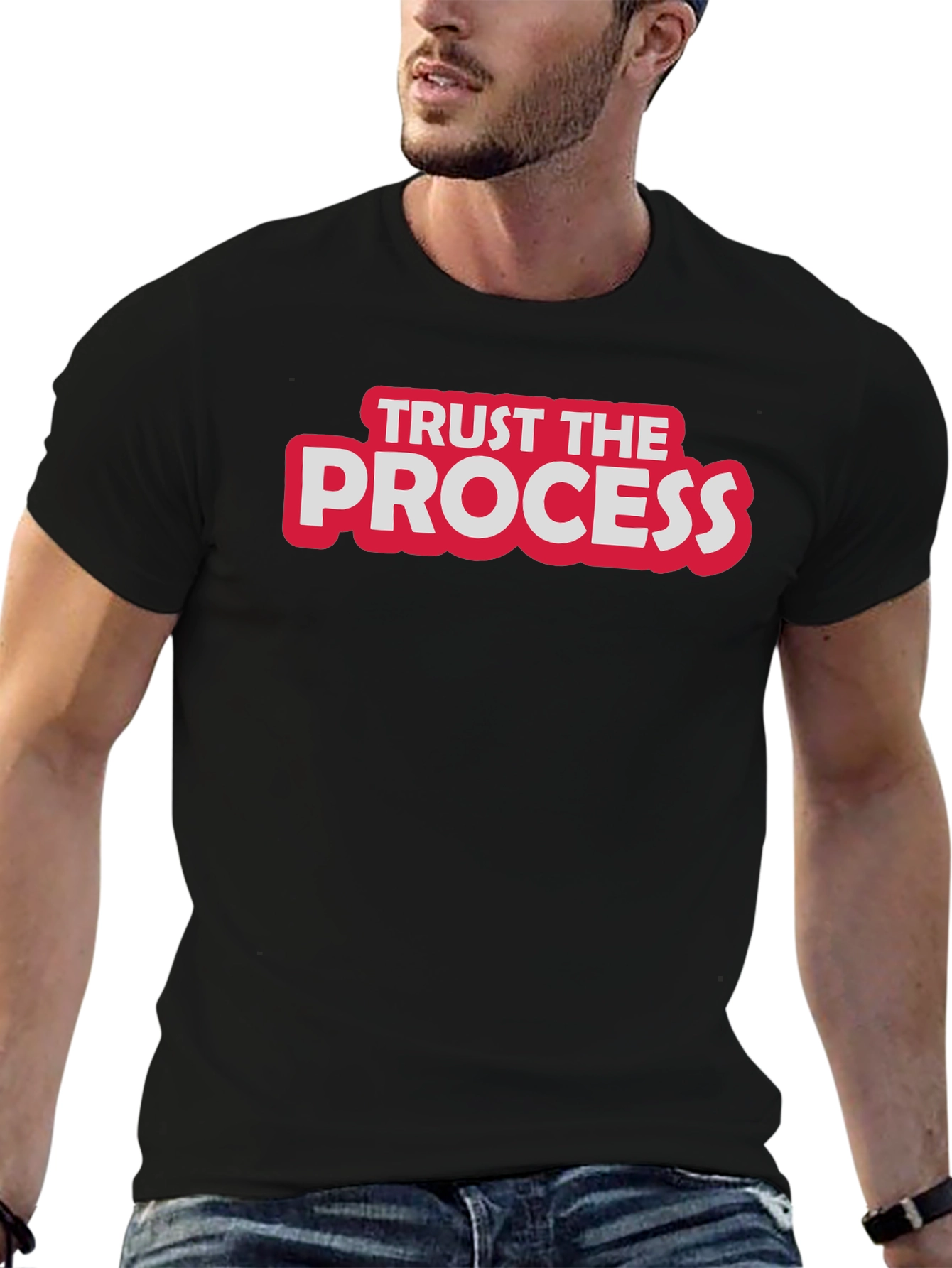 Trust the Process T-Shirt - Black