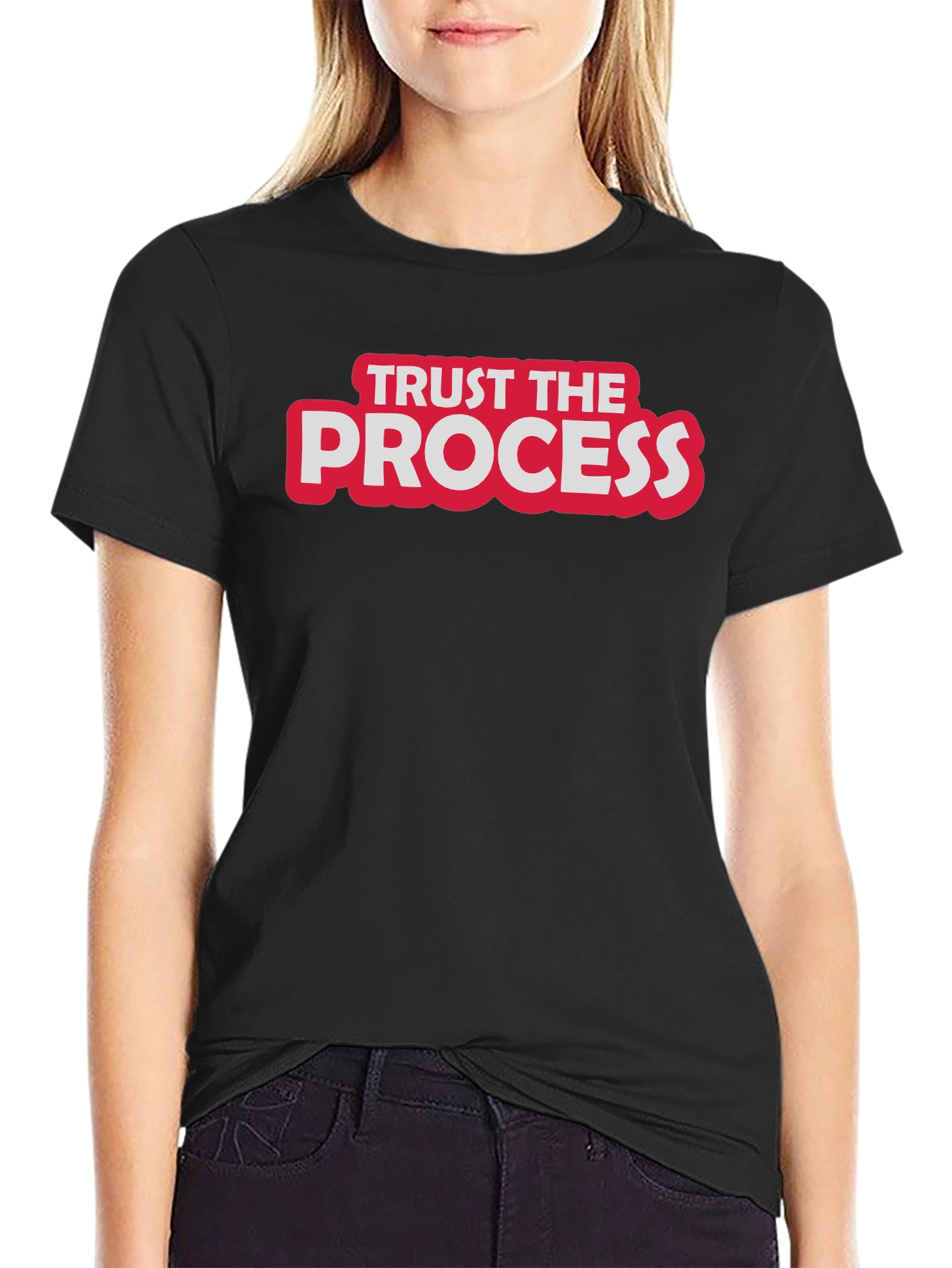 Trust the Process T-Shirt - Black