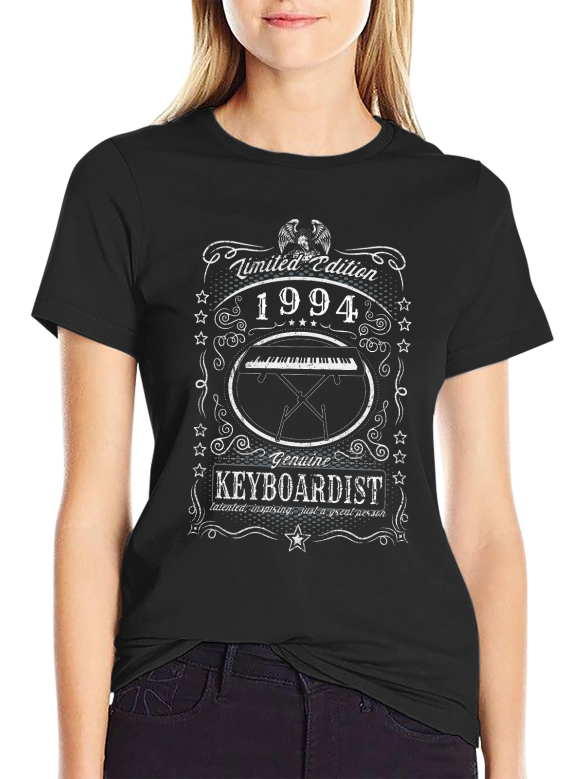 Limited Edition 1994 Keyboardist Black T-Shirt