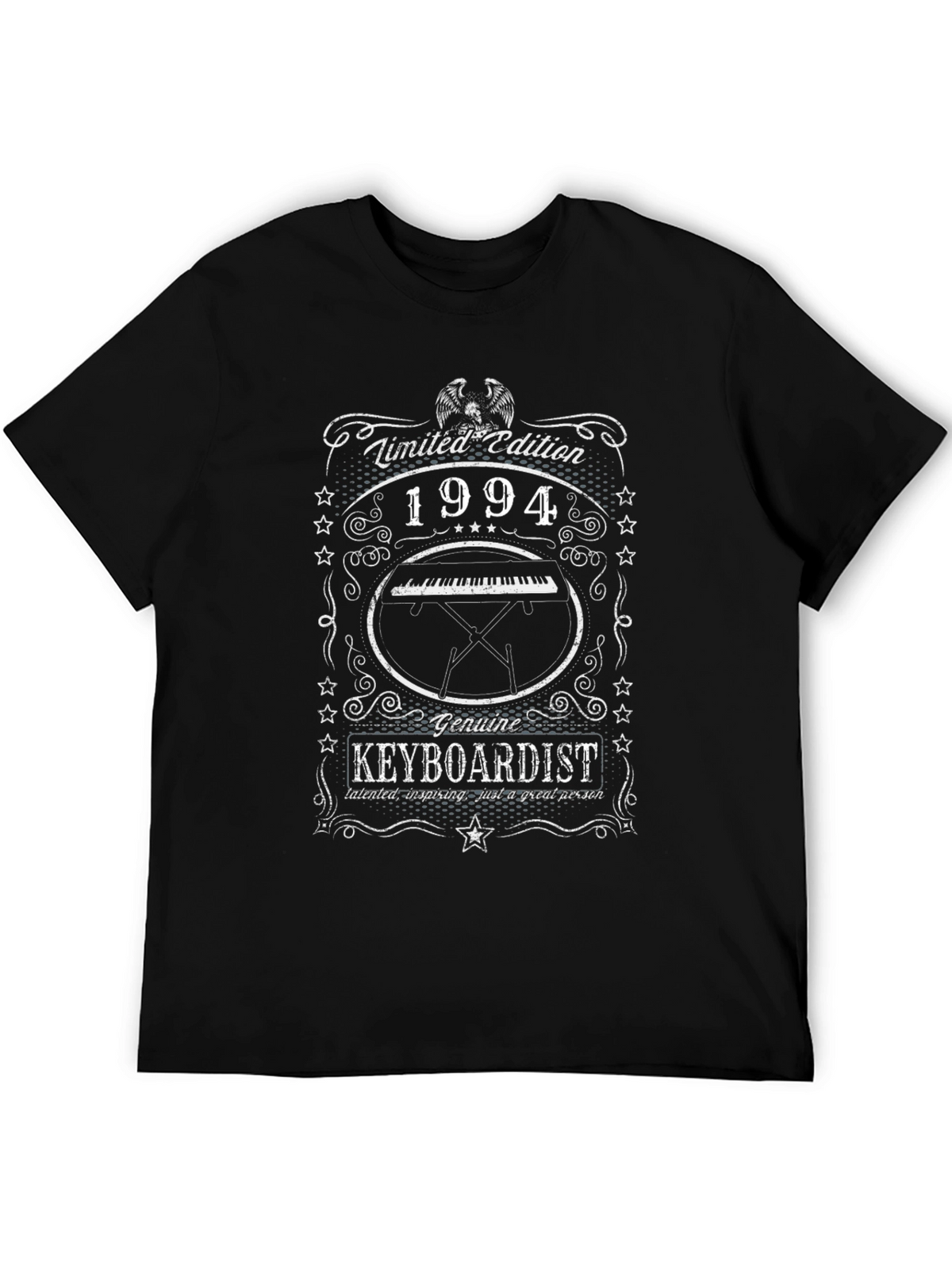 Limited Edition 1994 Keyboardist Black T-Shirt