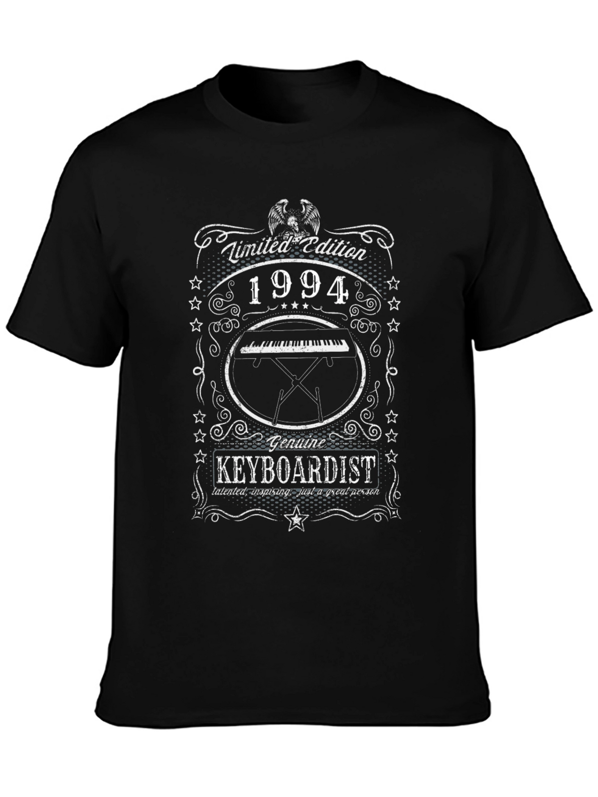 Limited Edition 1994 Keyboardist Black T-Shirt