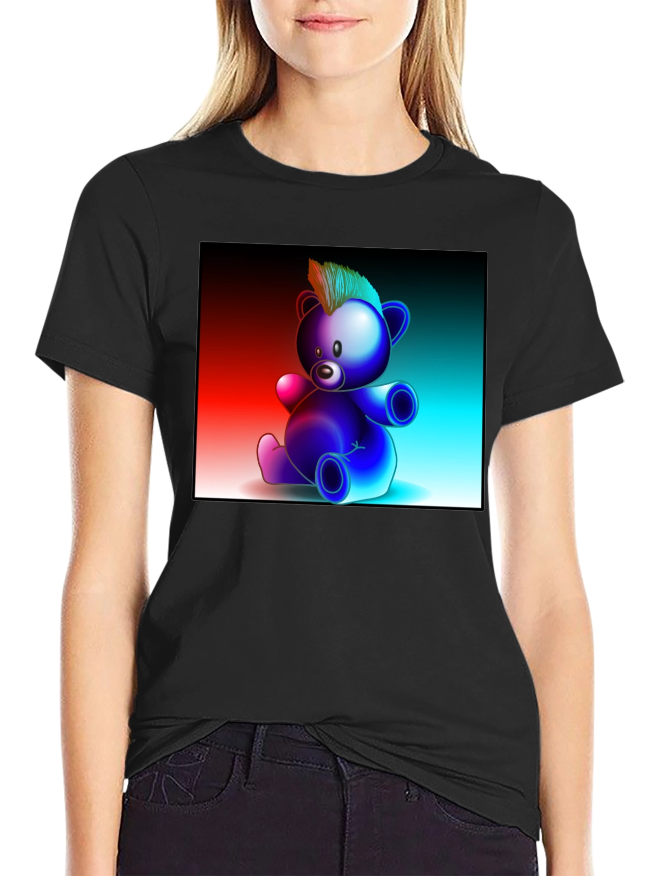 Cool Bear Graphic Tee - Soft & Stylish