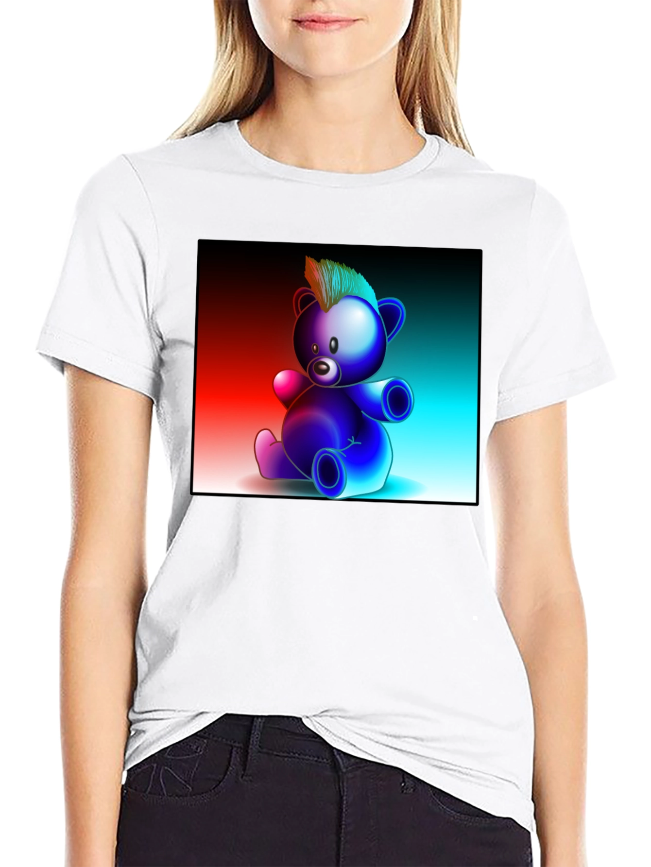 Cool Bear Graphic Tee - Soft & Stylish