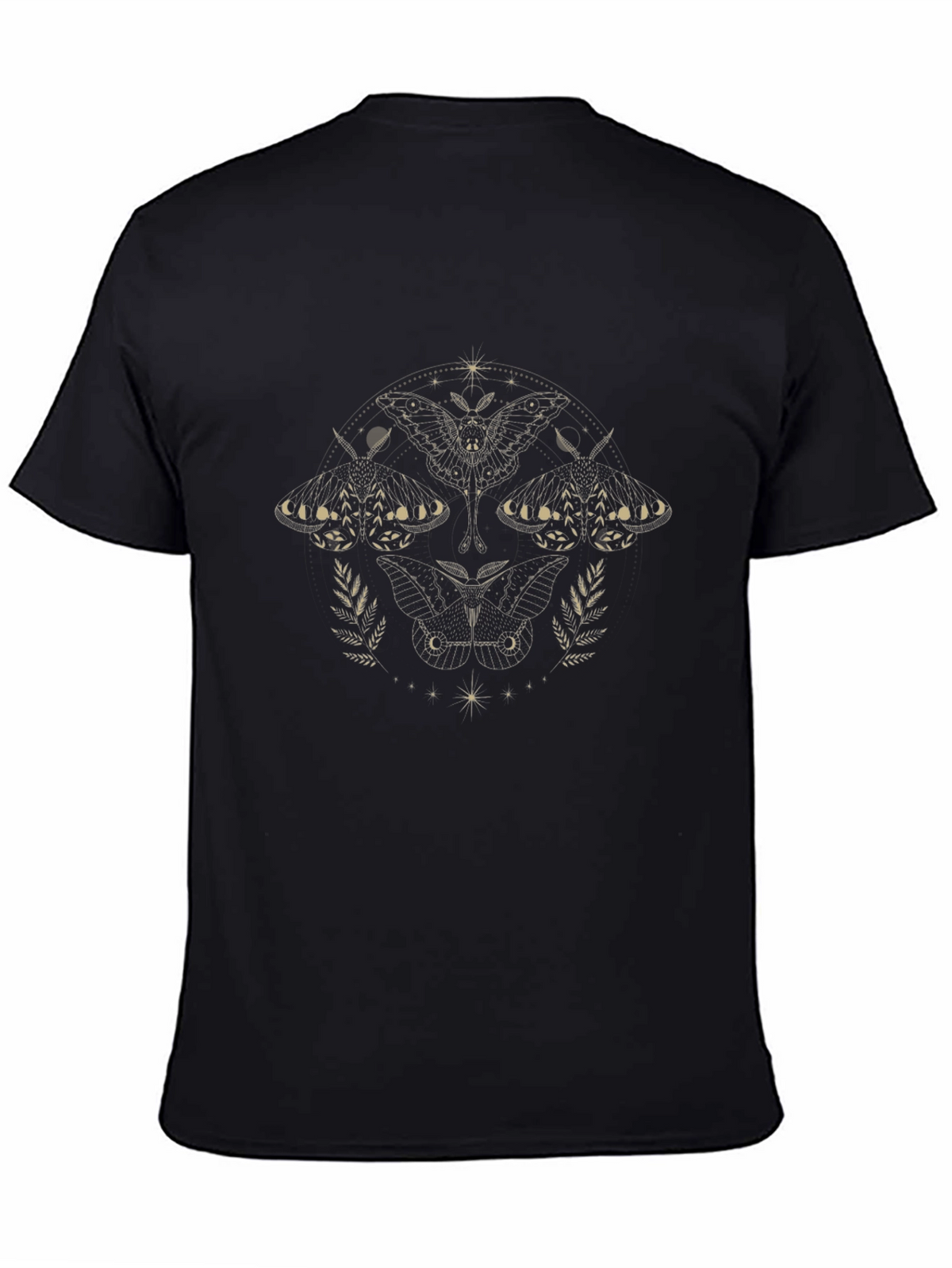 Moth Graphic Tee - Stylish Comfort