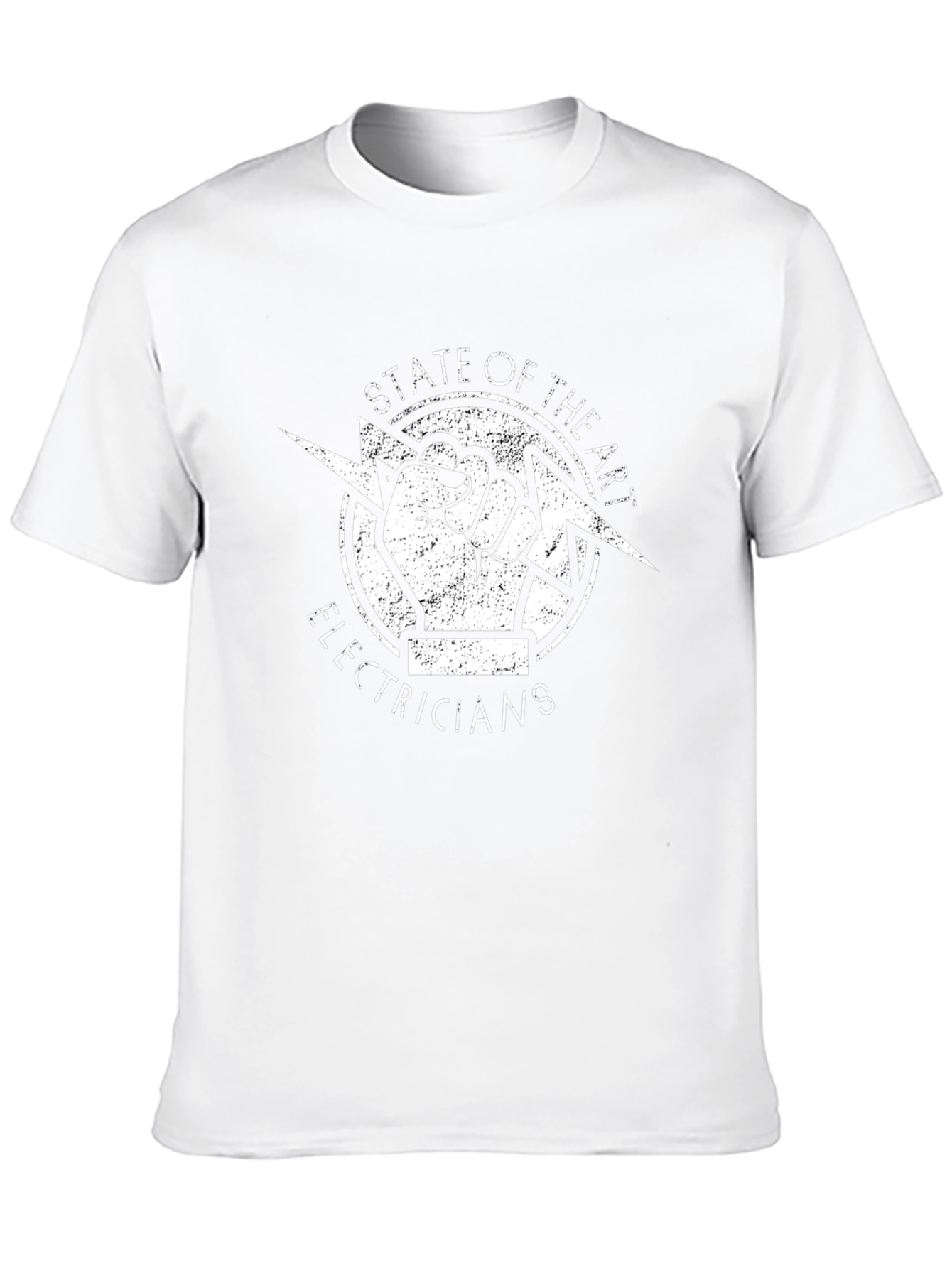 State of the Art Electricians Black T-Shirt