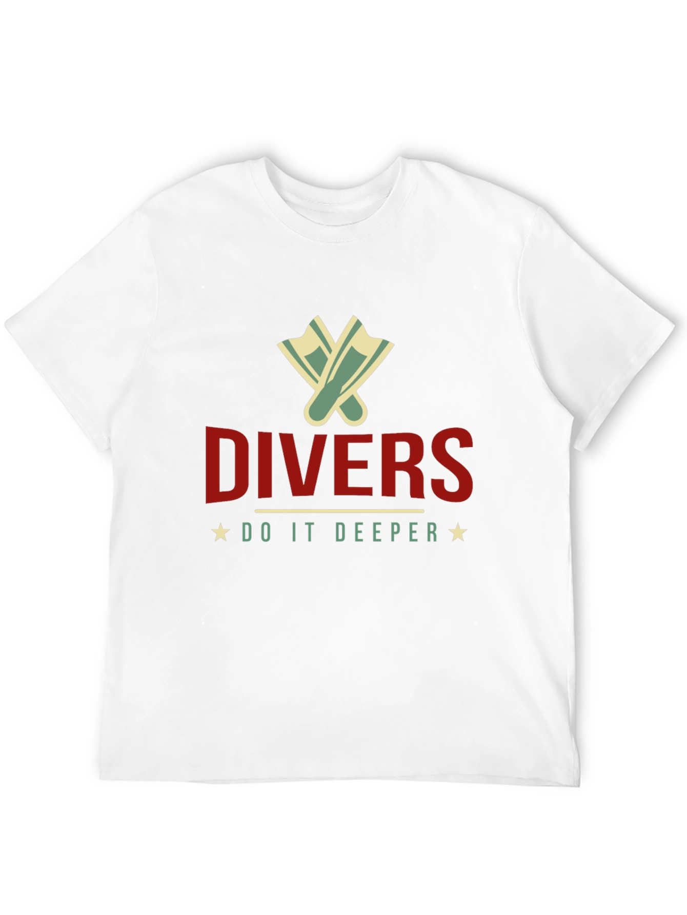 Divers Do It Deeper Black T-Shirt