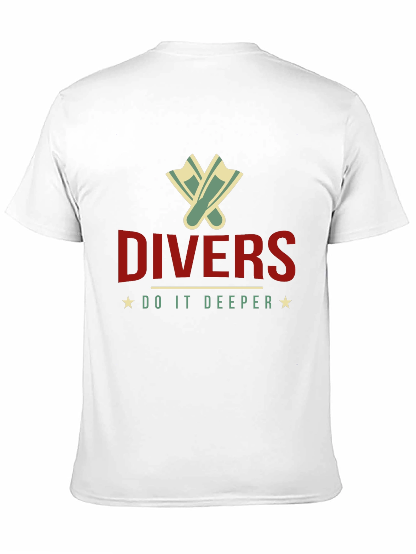 Divers Do It Deeper Black T-Shirt