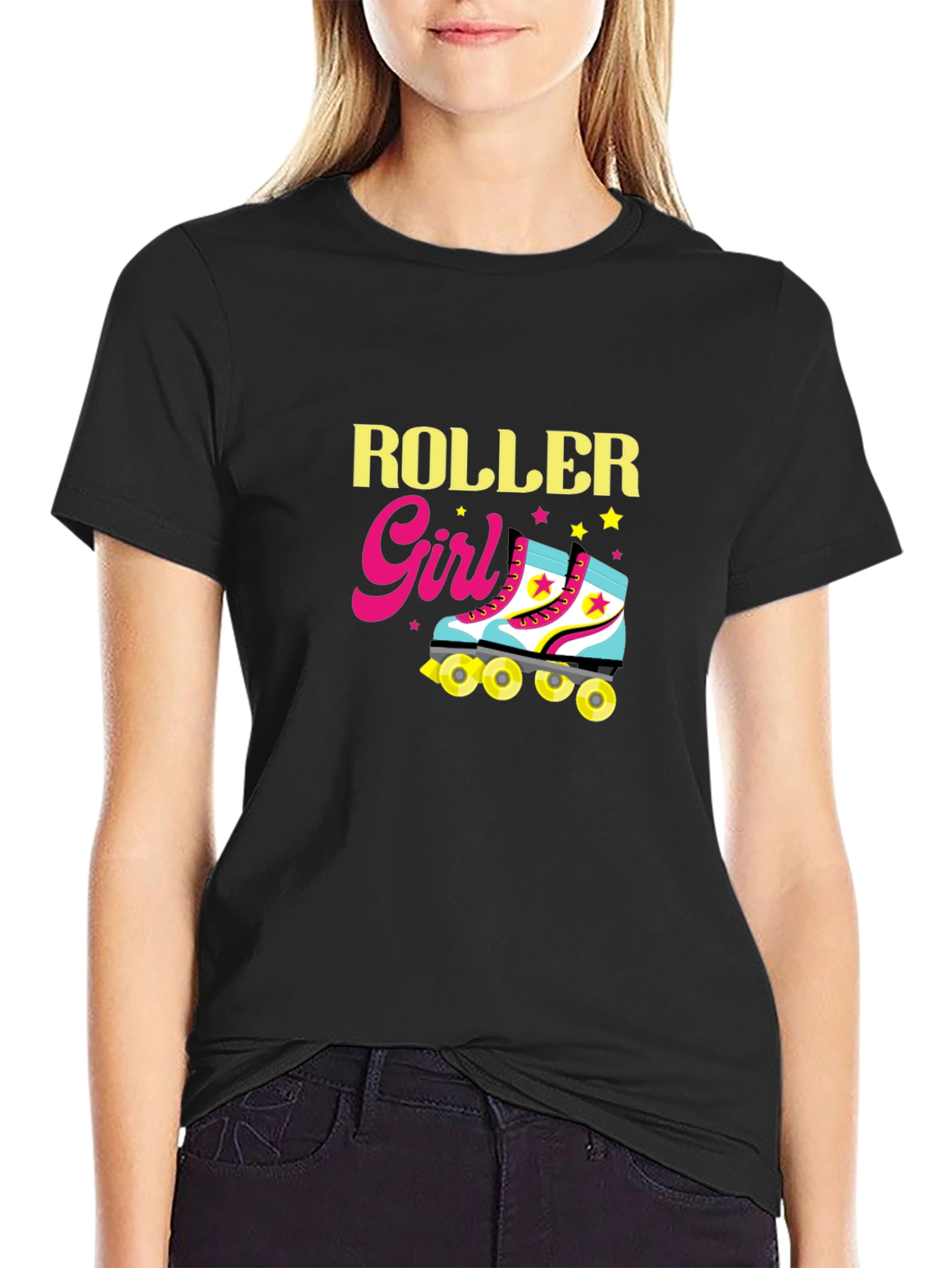 Roller Girl Graphic T-Shirt