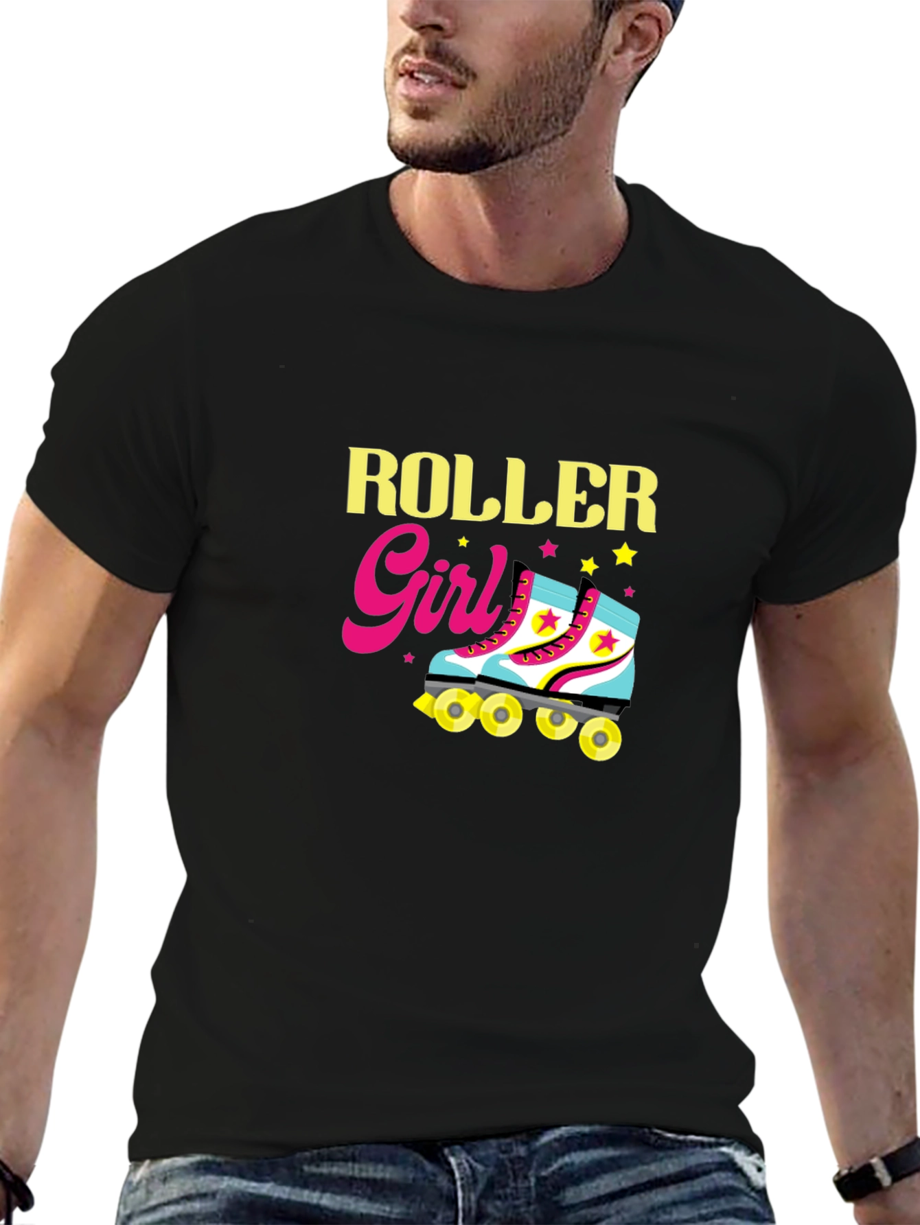 Roller Girl Graphic T-Shirt