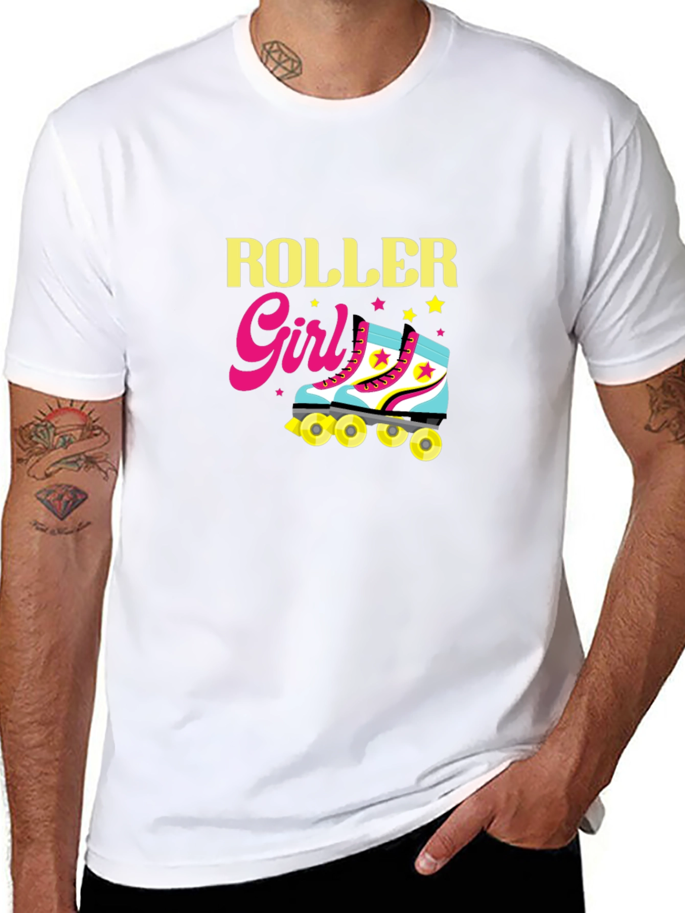 Roller Girl Graphic T-Shirt