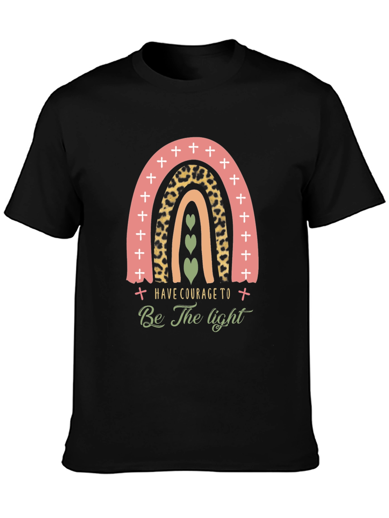 Courage Rainbow Graphic Tee