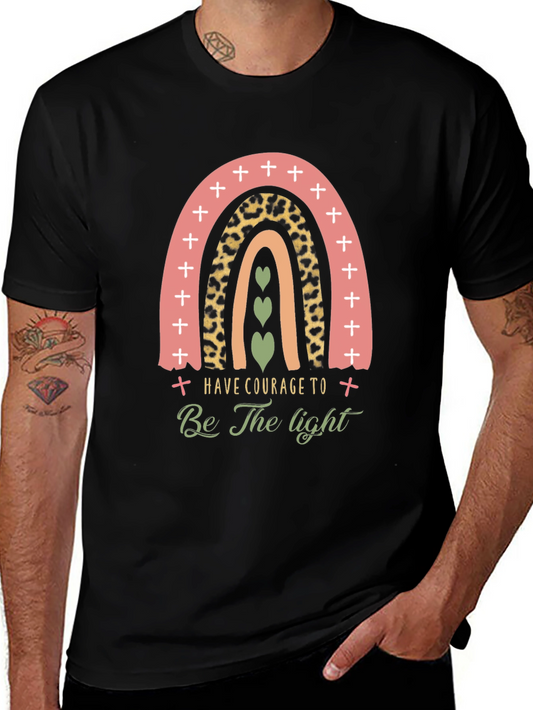 Courage Rainbow Graphic Tee