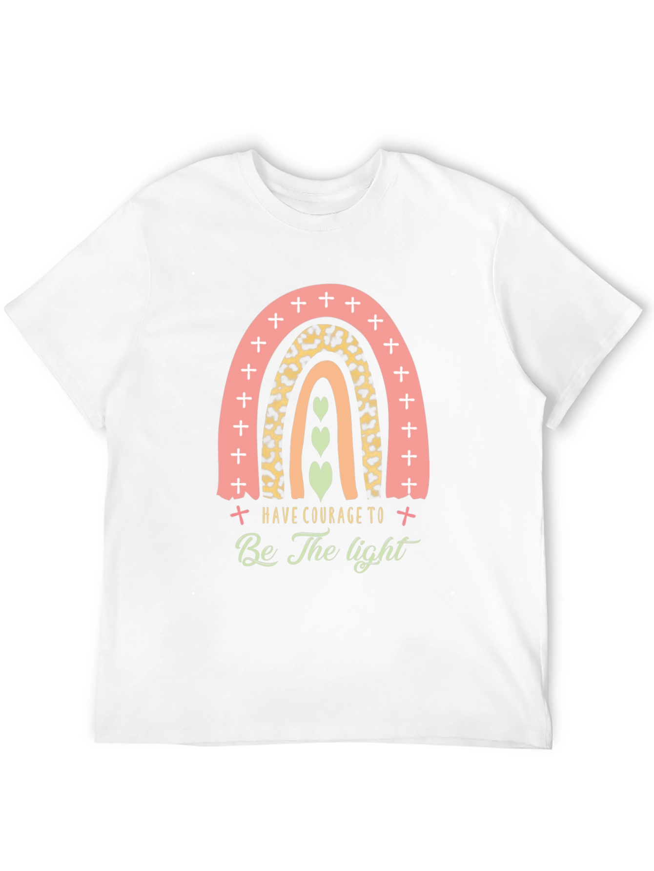 Courage Rainbow Graphic Tee