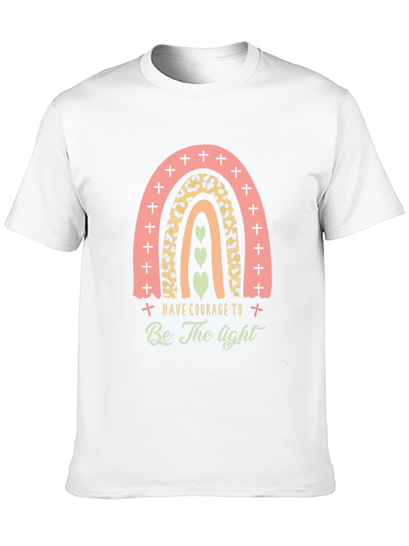 Courage Rainbow Graphic Tee