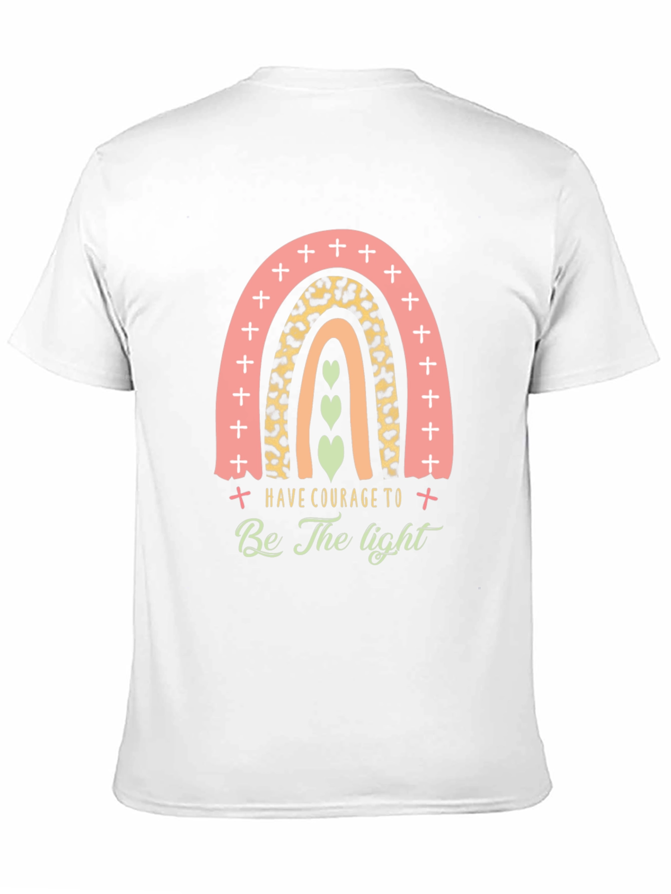 Courage Rainbow Graphic Tee