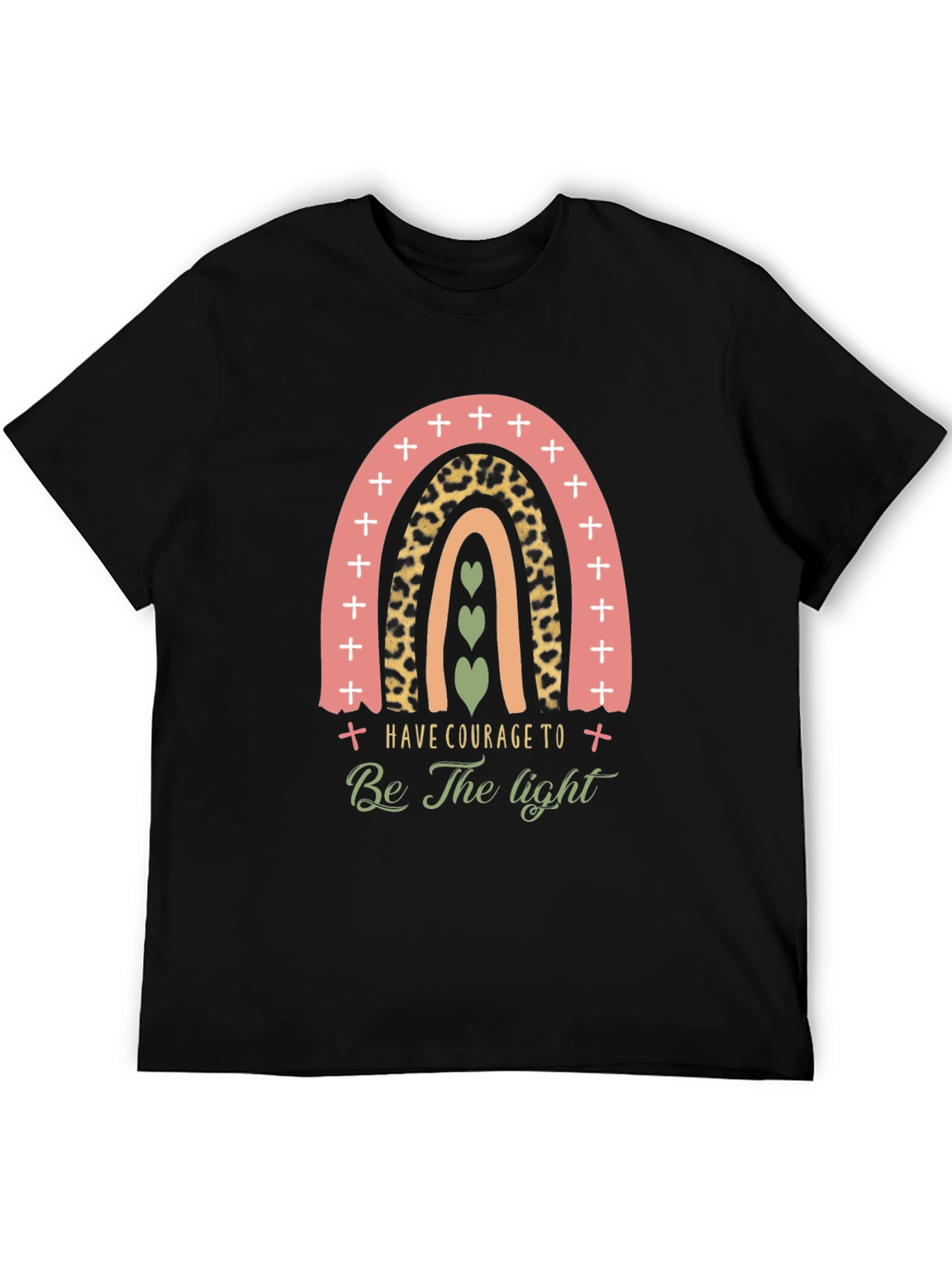 Courage Rainbow Graphic Tee