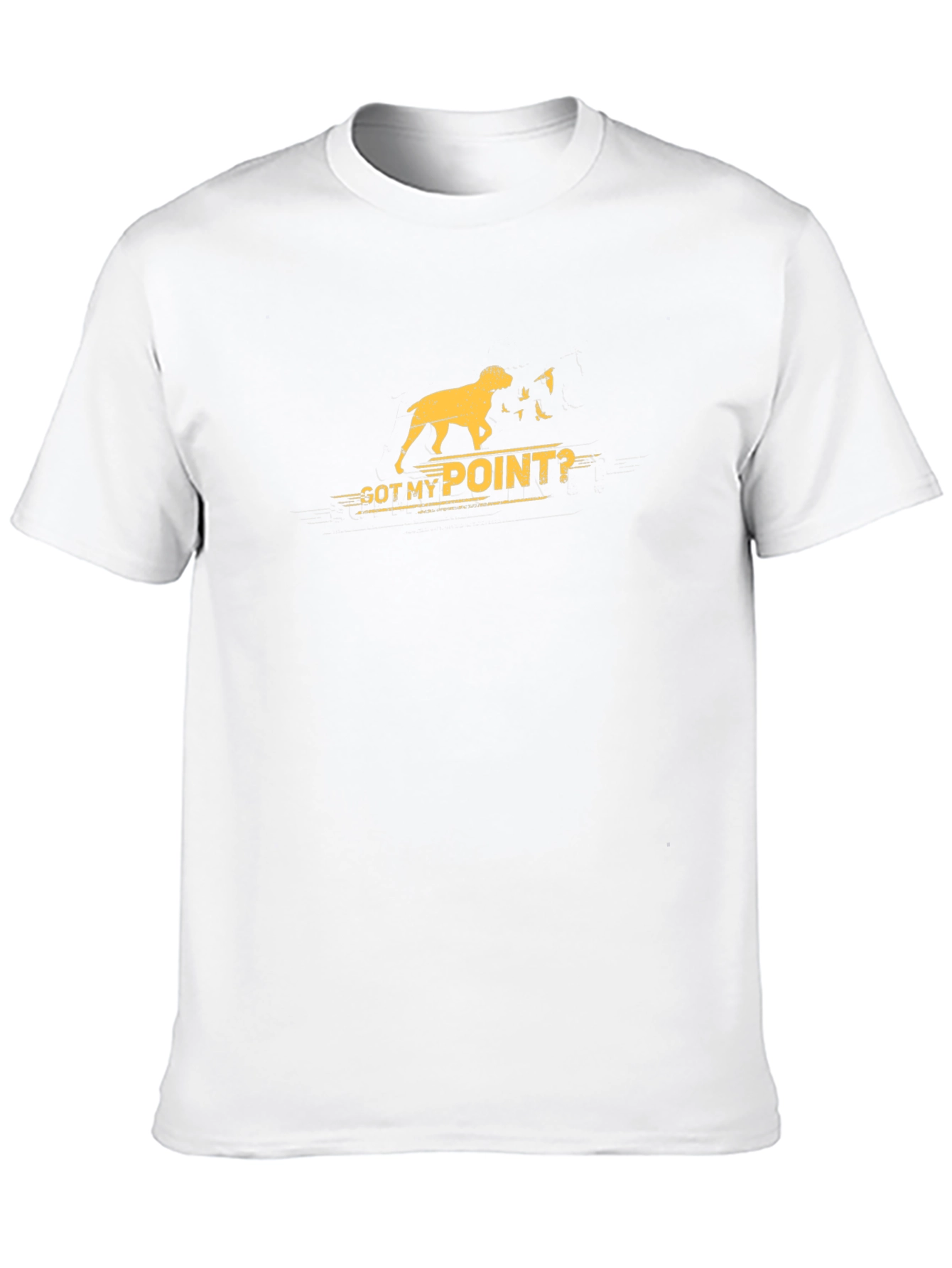 Got My Point Dog Graphic Tee - Black