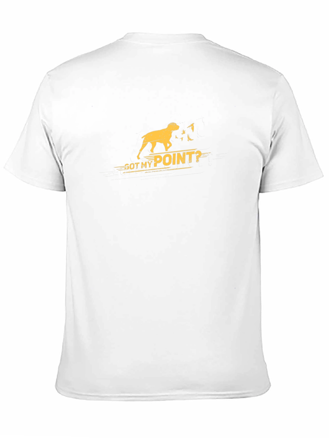 Got My Point Dog Graphic Tee - Black