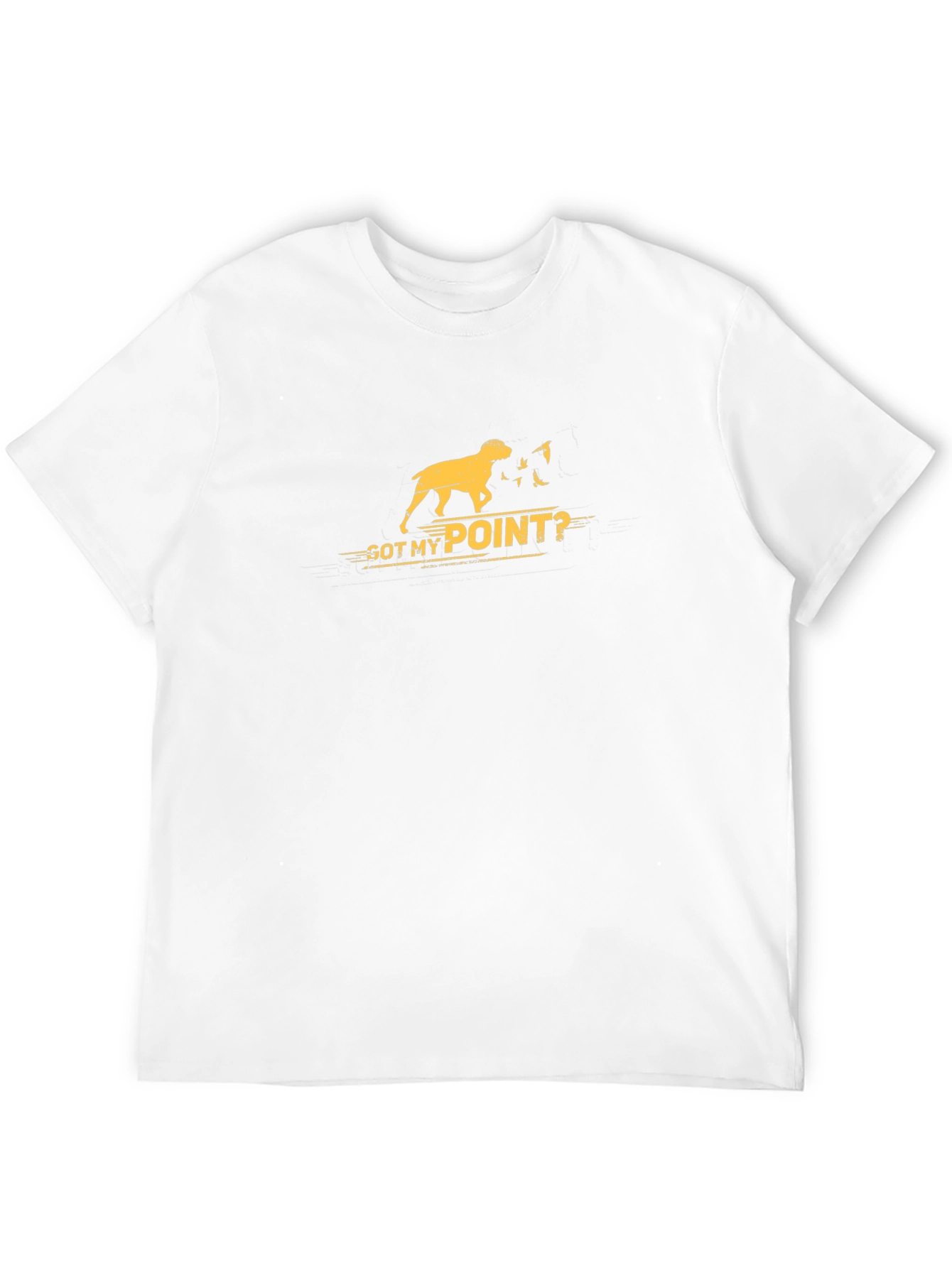 Got My Point Dog Graphic Tee - Black