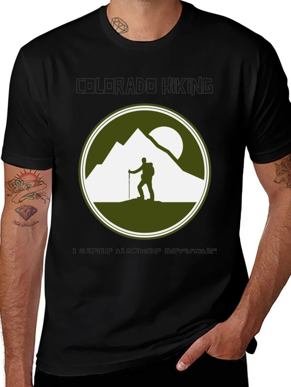Hiking Adventure Graphic Tee - Explore Outdoors