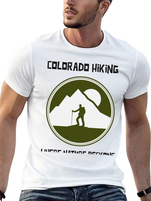 Hiking Adventure Graphic Tee - Explore Outdoors