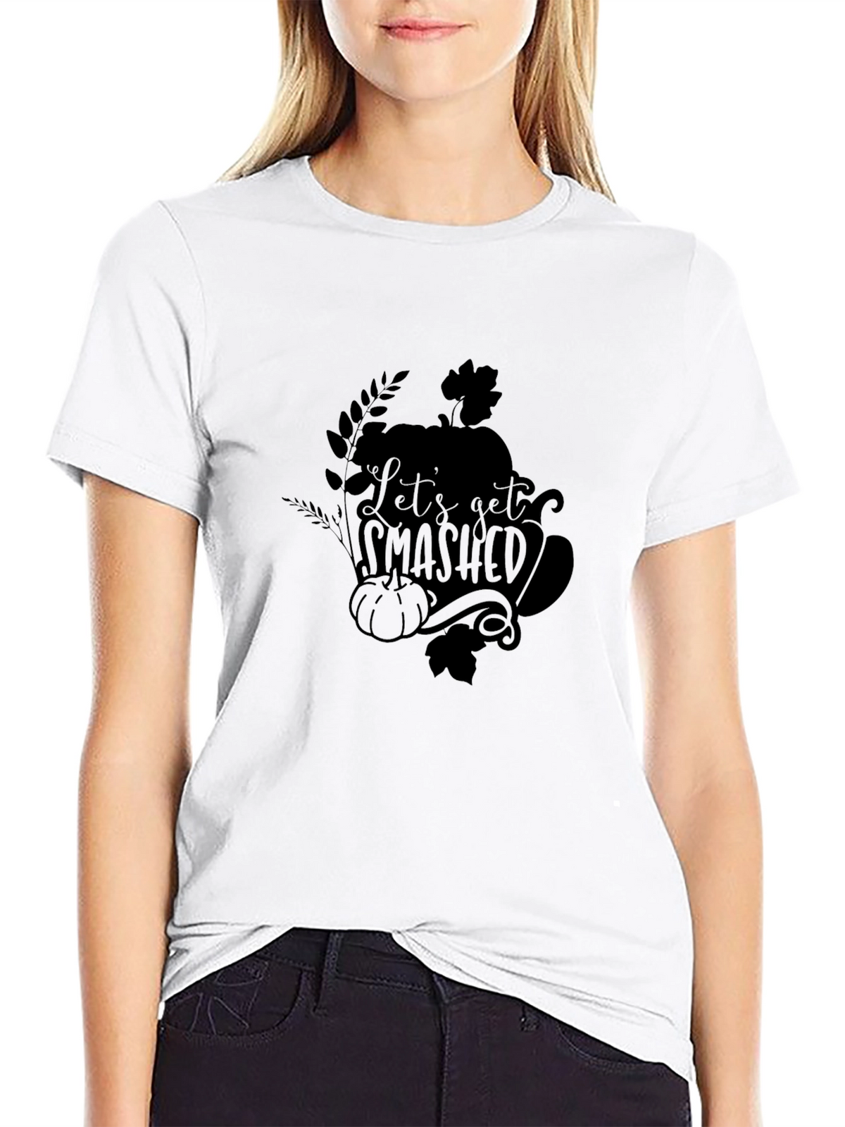 Lets Get Smashed Pumpkin T-Shirt