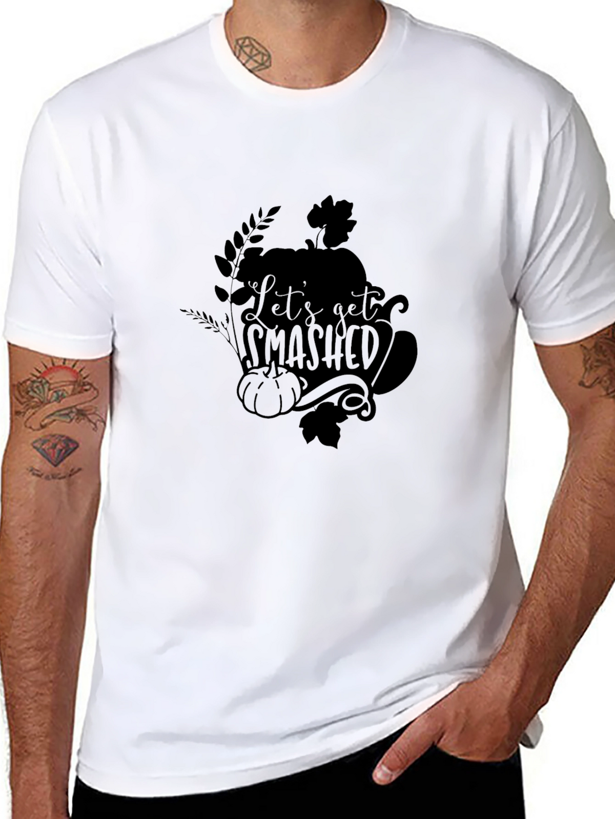 Lets Get Smashed Pumpkin T-Shirt