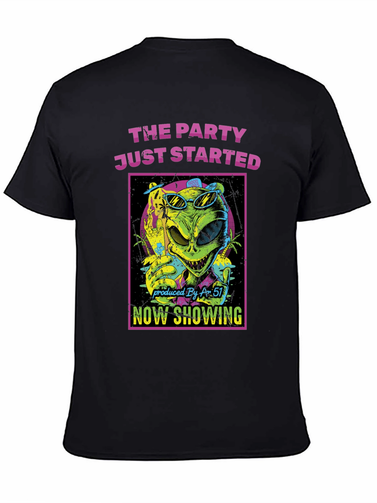 The Party Just Started Alien T-Shirt