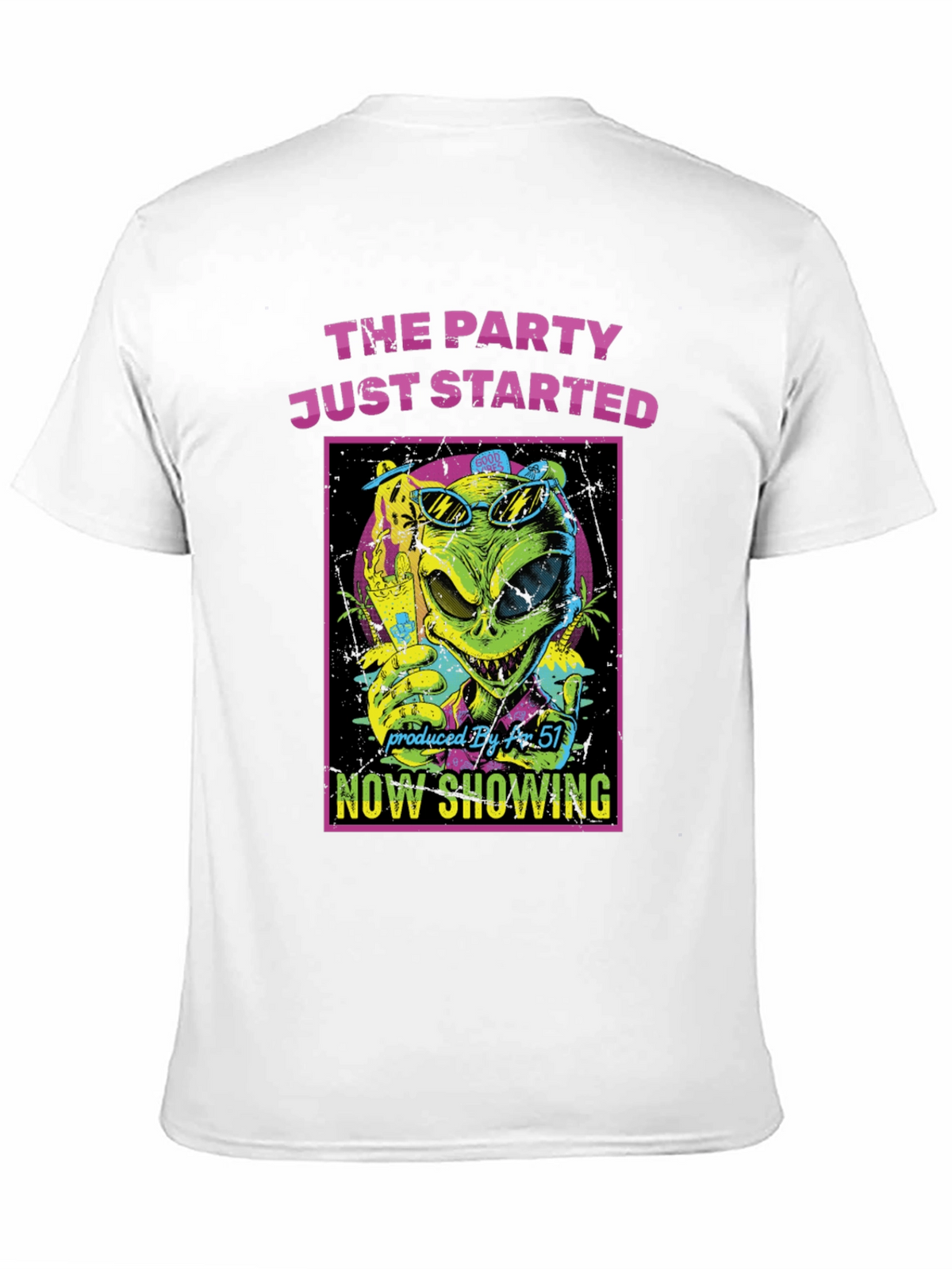 The Party Just Started Alien T-Shirt