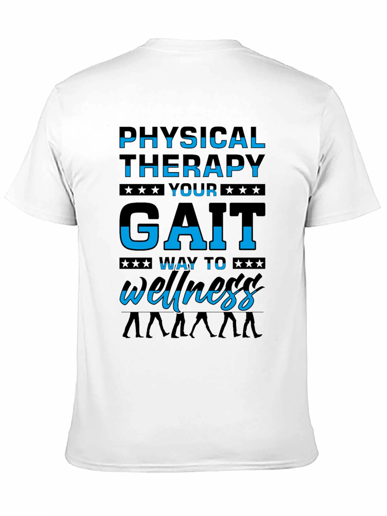 Physical Therapy Gait Wellness Graphic Tee