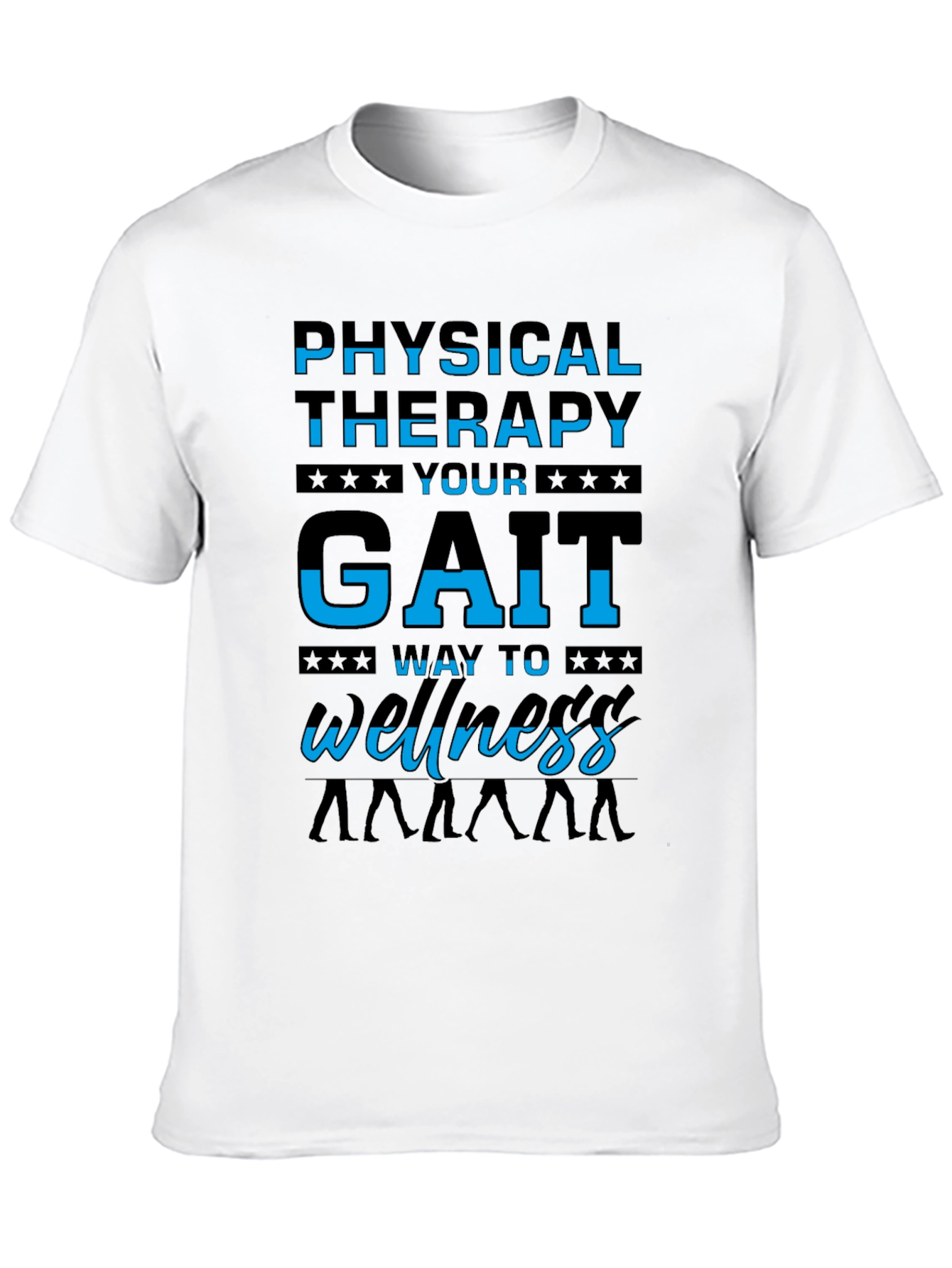 Physical Therapy Gait Wellness Graphic Tee