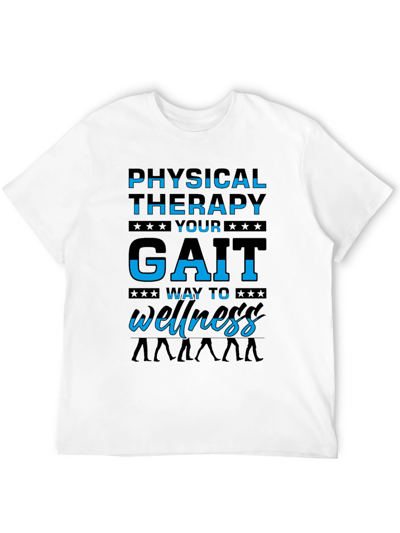 Physical Therapy Gait Wellness Graphic Tee