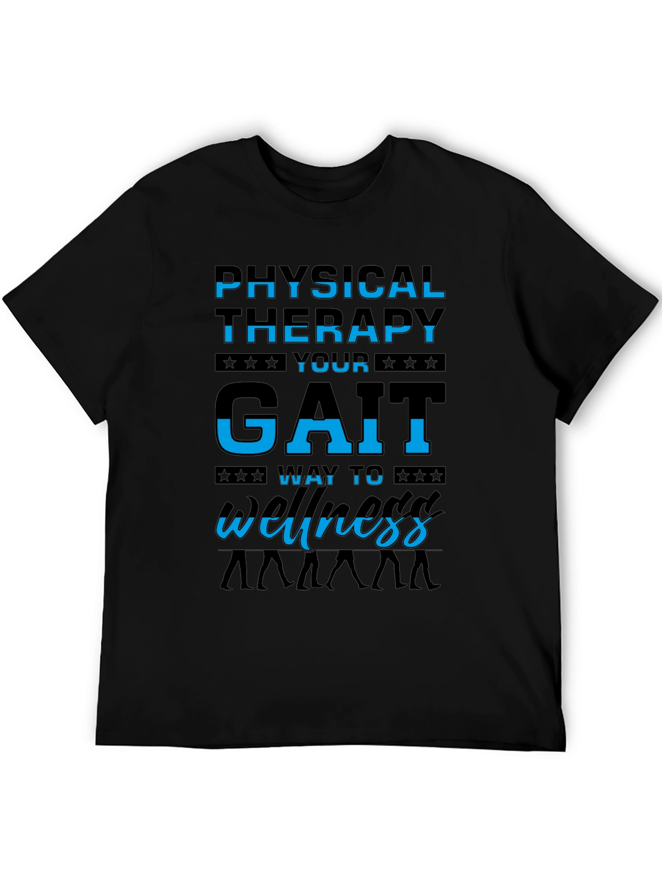Physical Therapy Gait Wellness Graphic Tee
