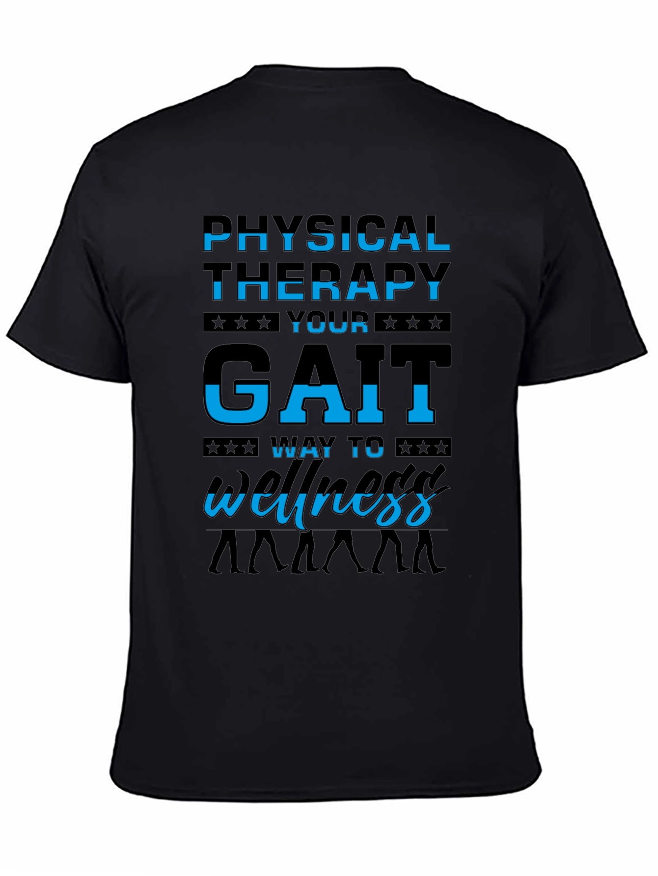 Physical Therapy Gait Wellness Graphic Tee
