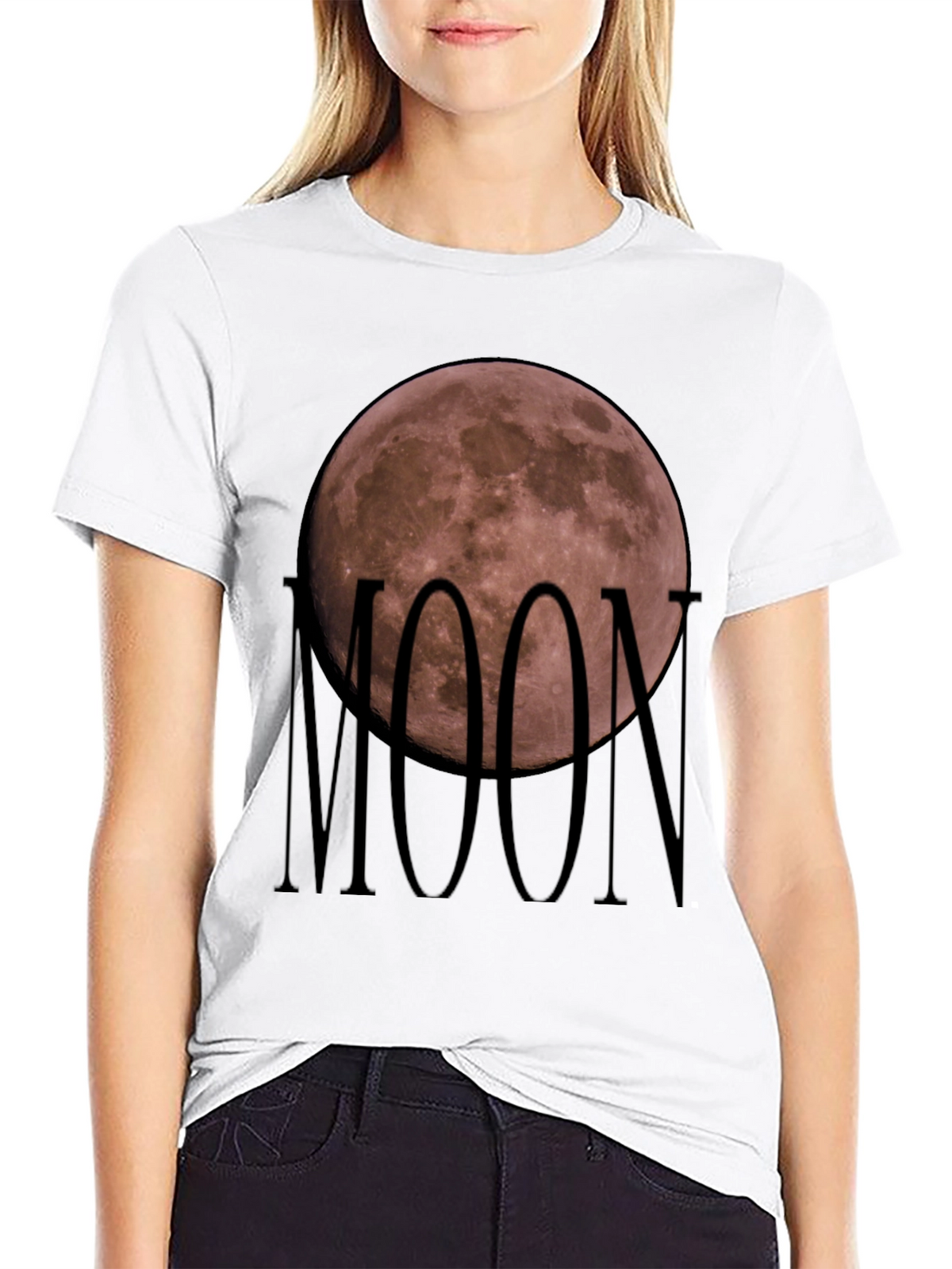 Moon Graphic T-Shirt - Soft Cotton Blend