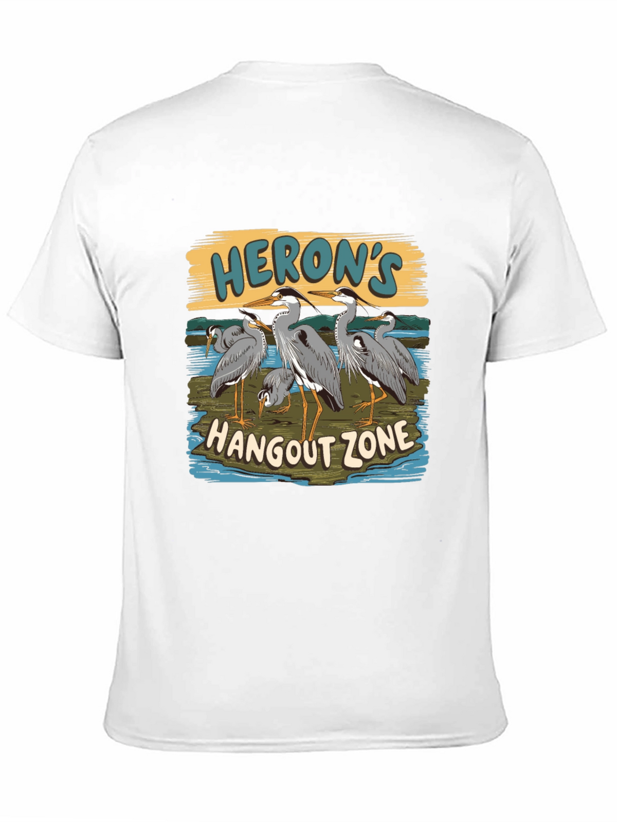 Herons Hangout Zone T-Shirt