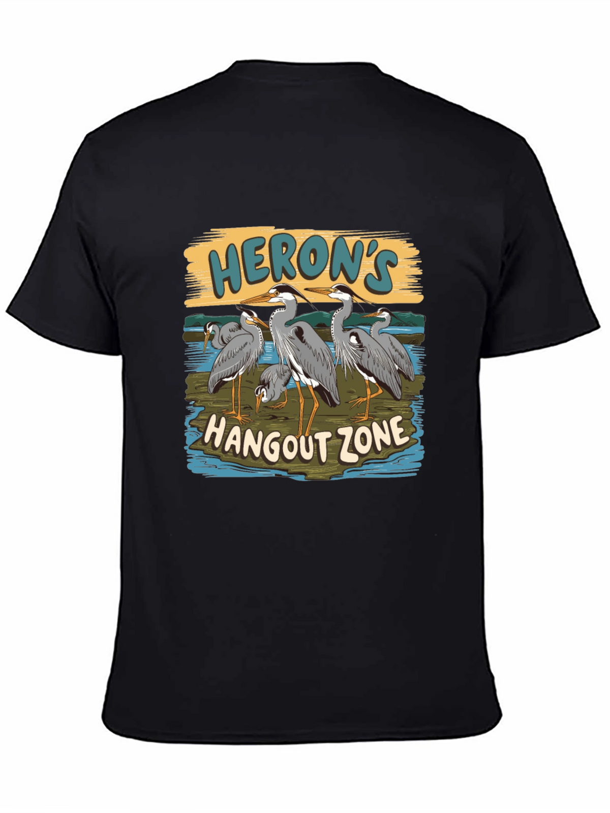 Herons Hangout Zone T-Shirt