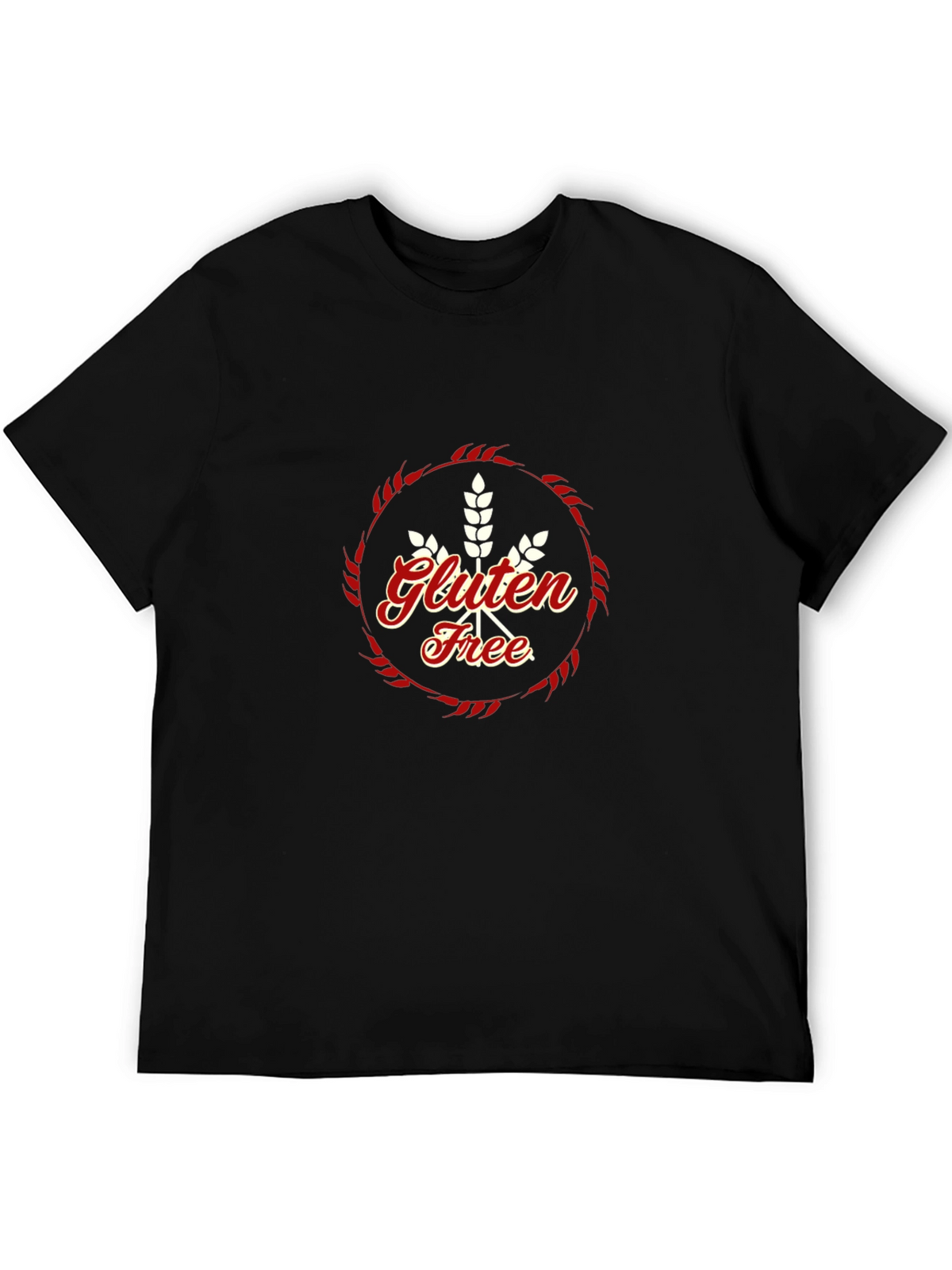 Gluten Free Graphic Tee - Black